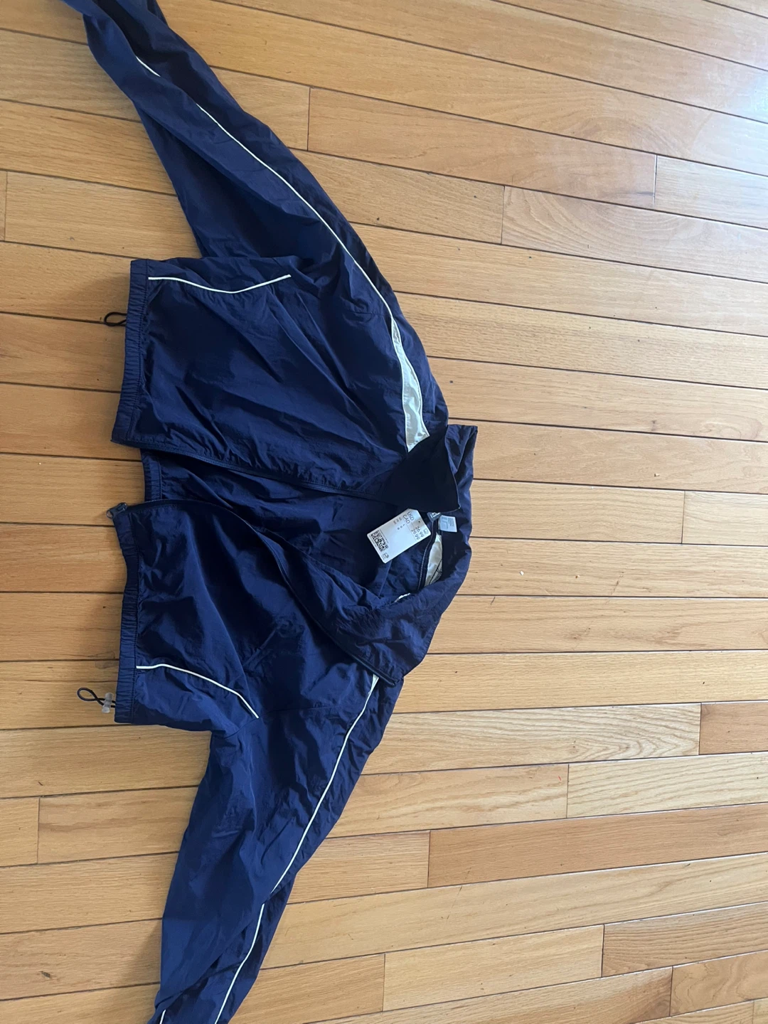 Navy Blue Track Jacket