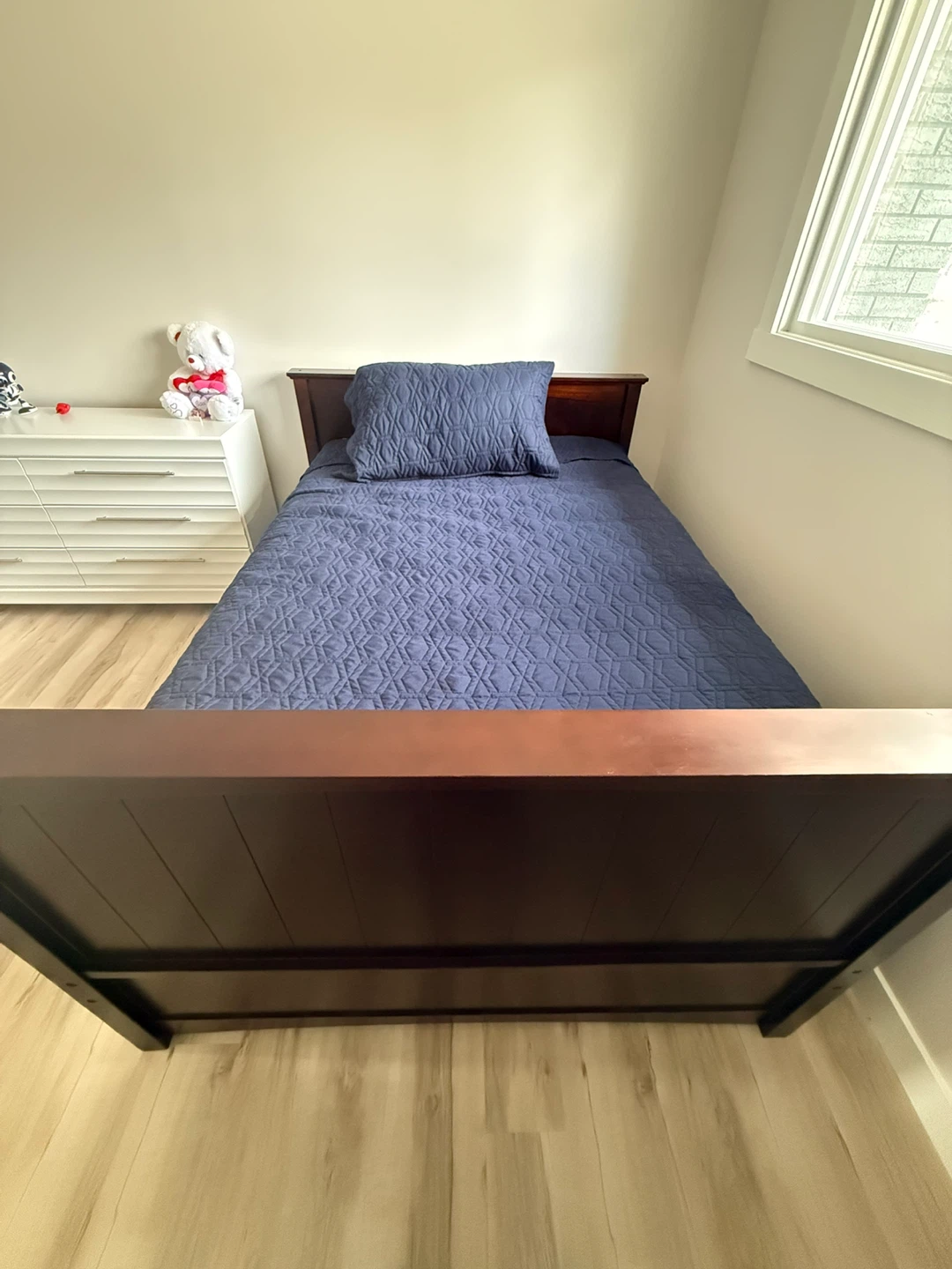 Dark Wood Bunk Bed - photo 2