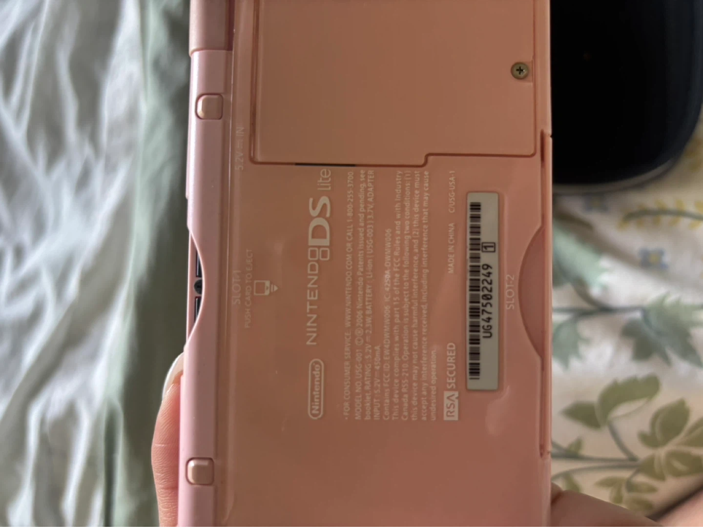 Pink Nintendo DS Lite - photo 4