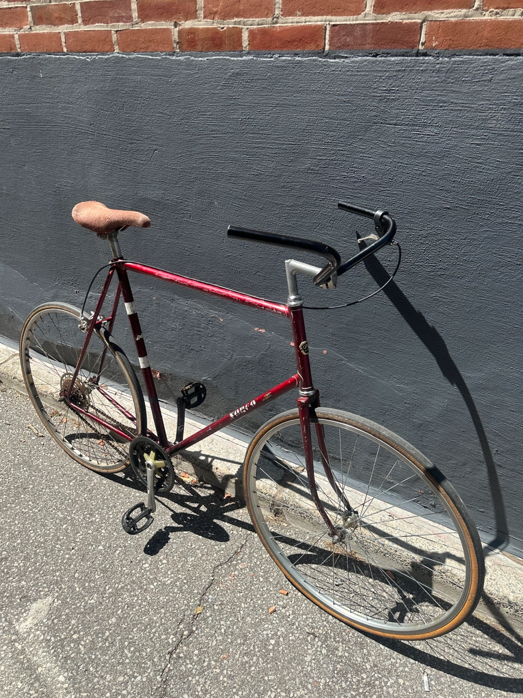 MEN SIZE XL VINTAGE NORCO SINGLE SPEED ROAD CRUISER BIKE - photo 3