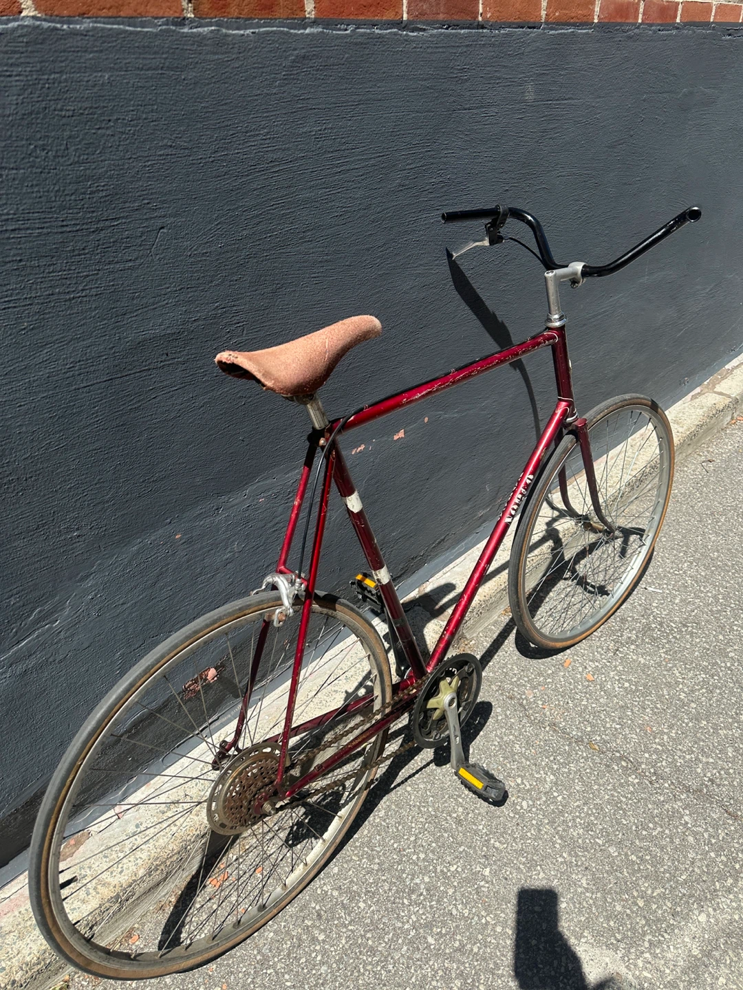 MEN SIZE XL VINTAGE NORCO SINGLE SPEED ROAD CRUISER BIKE - photo 2