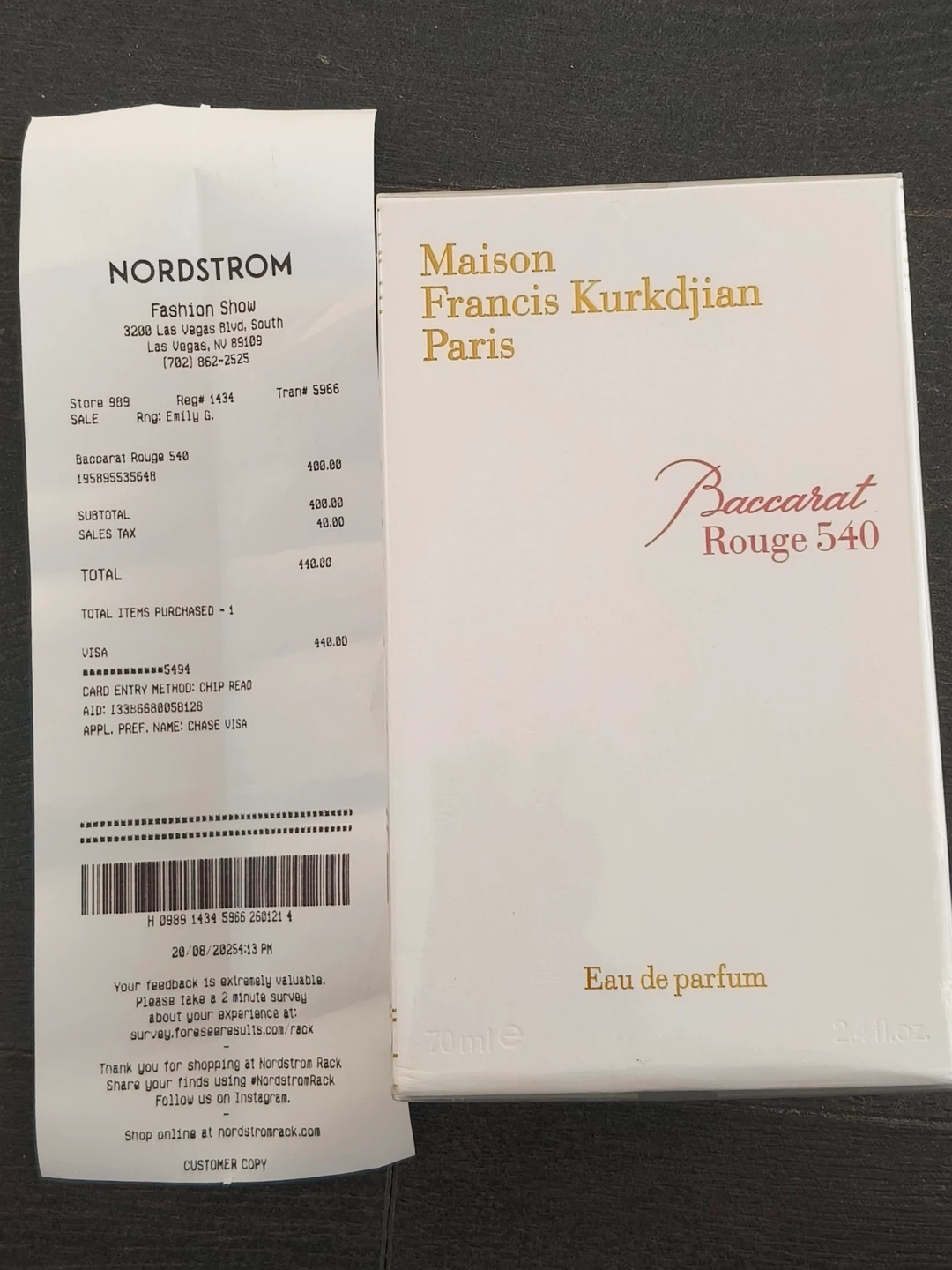 Maison Francis Kurkdjian Baccarat Rouge 540 Eau de Parfum 70mL