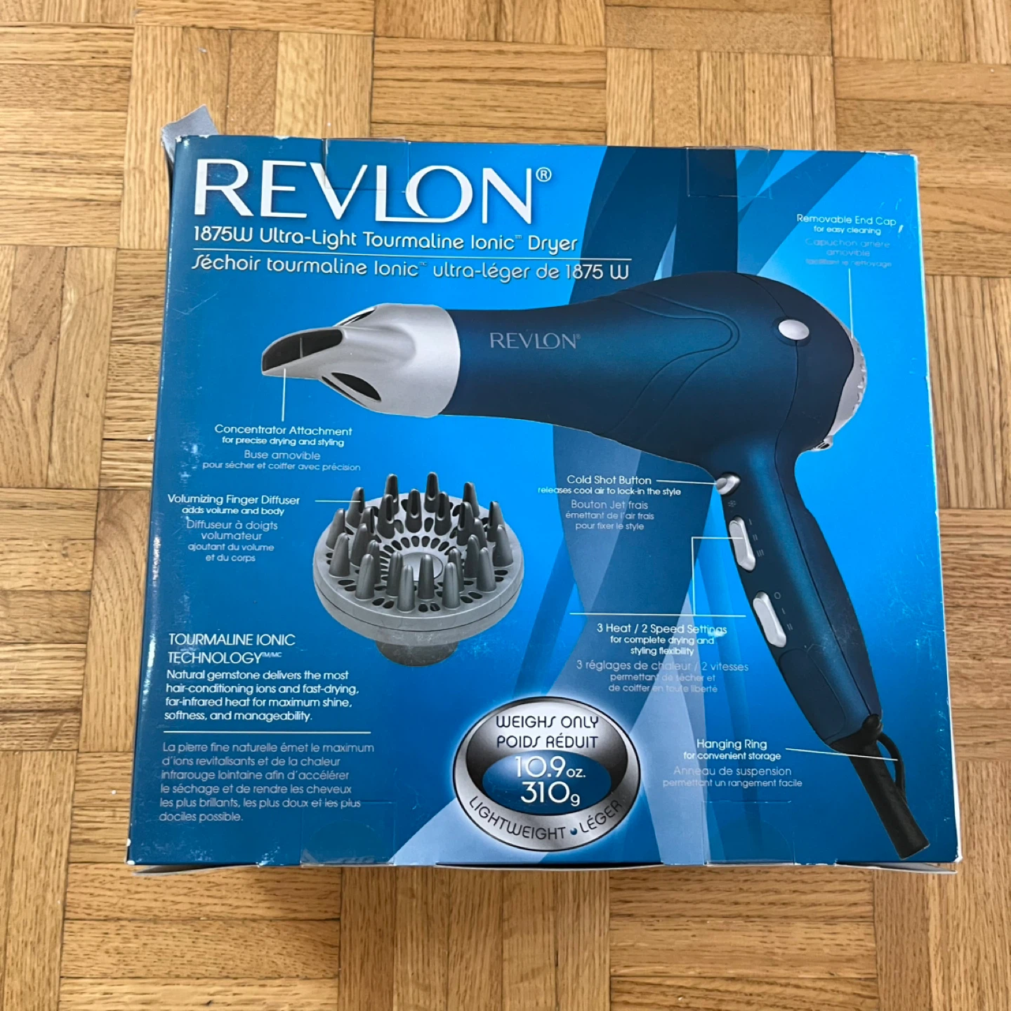 Revlon 1875W Ultra-Light Tourmaline Ionic Hair Dryer - photo 3