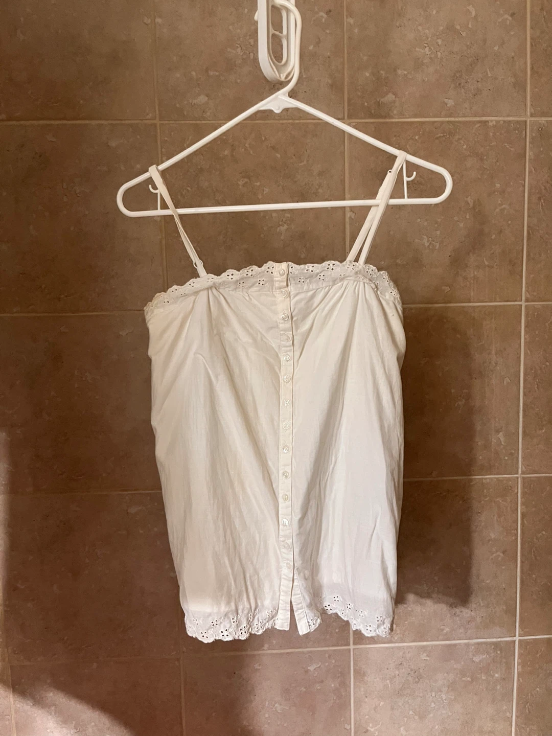 M Cotton camisole with trim