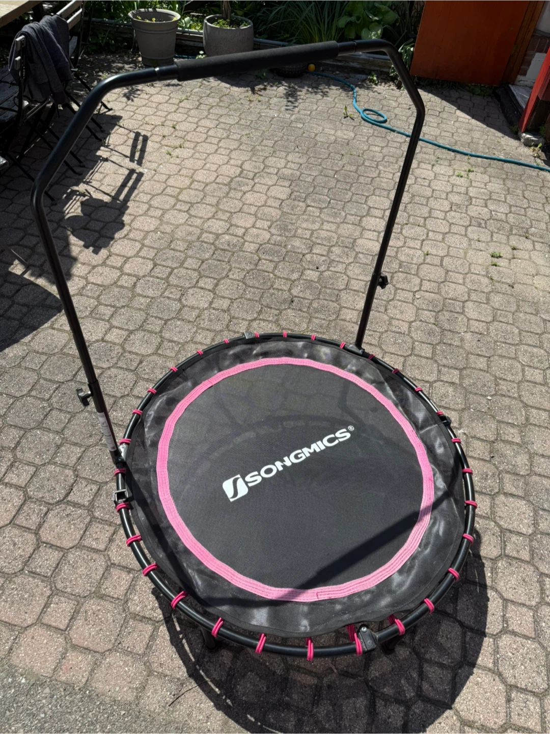 SONGMICS 40 inches Foldable Mini Trampoline