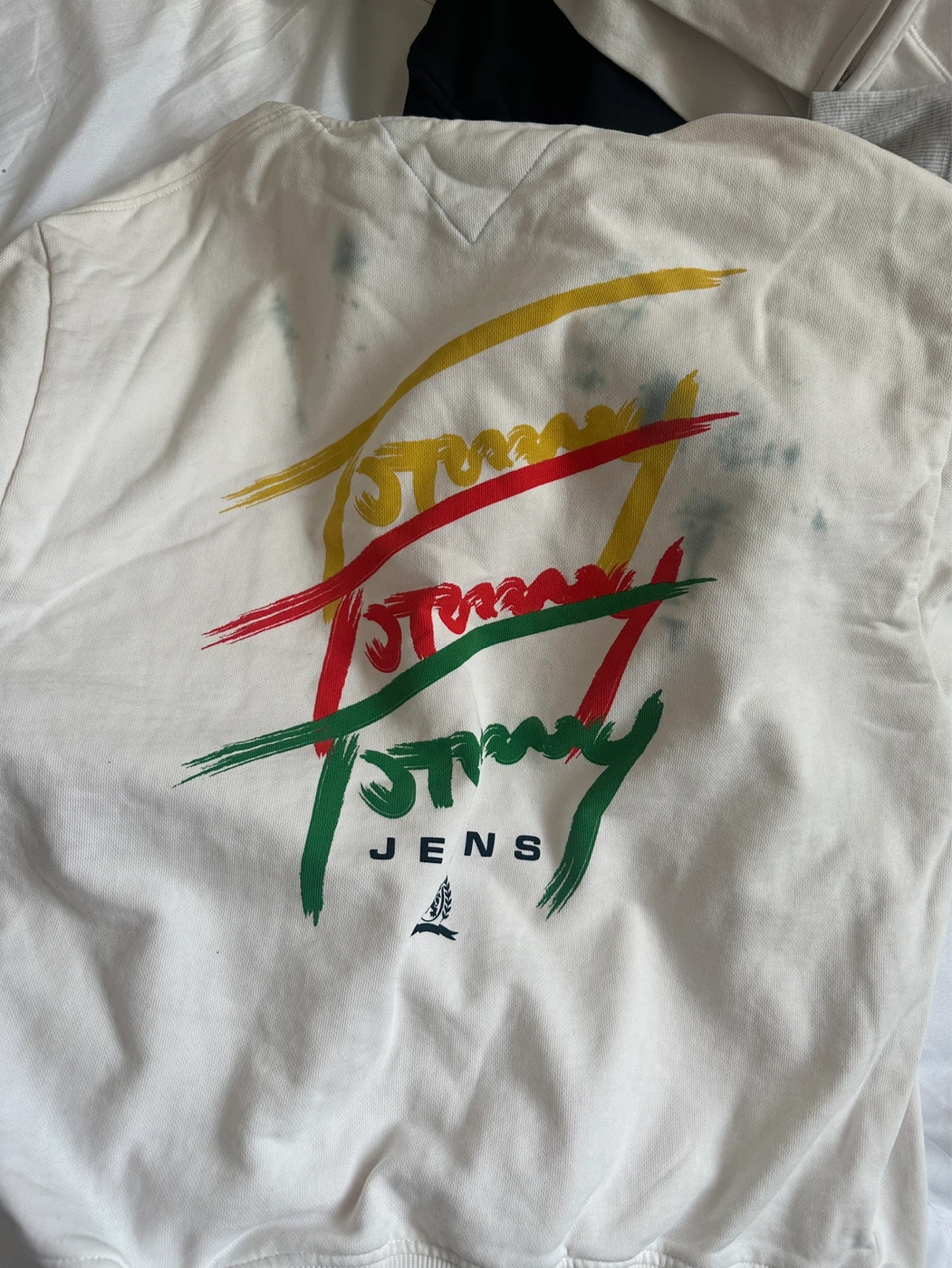 Tommy Jeans White Hoodie - photo 3