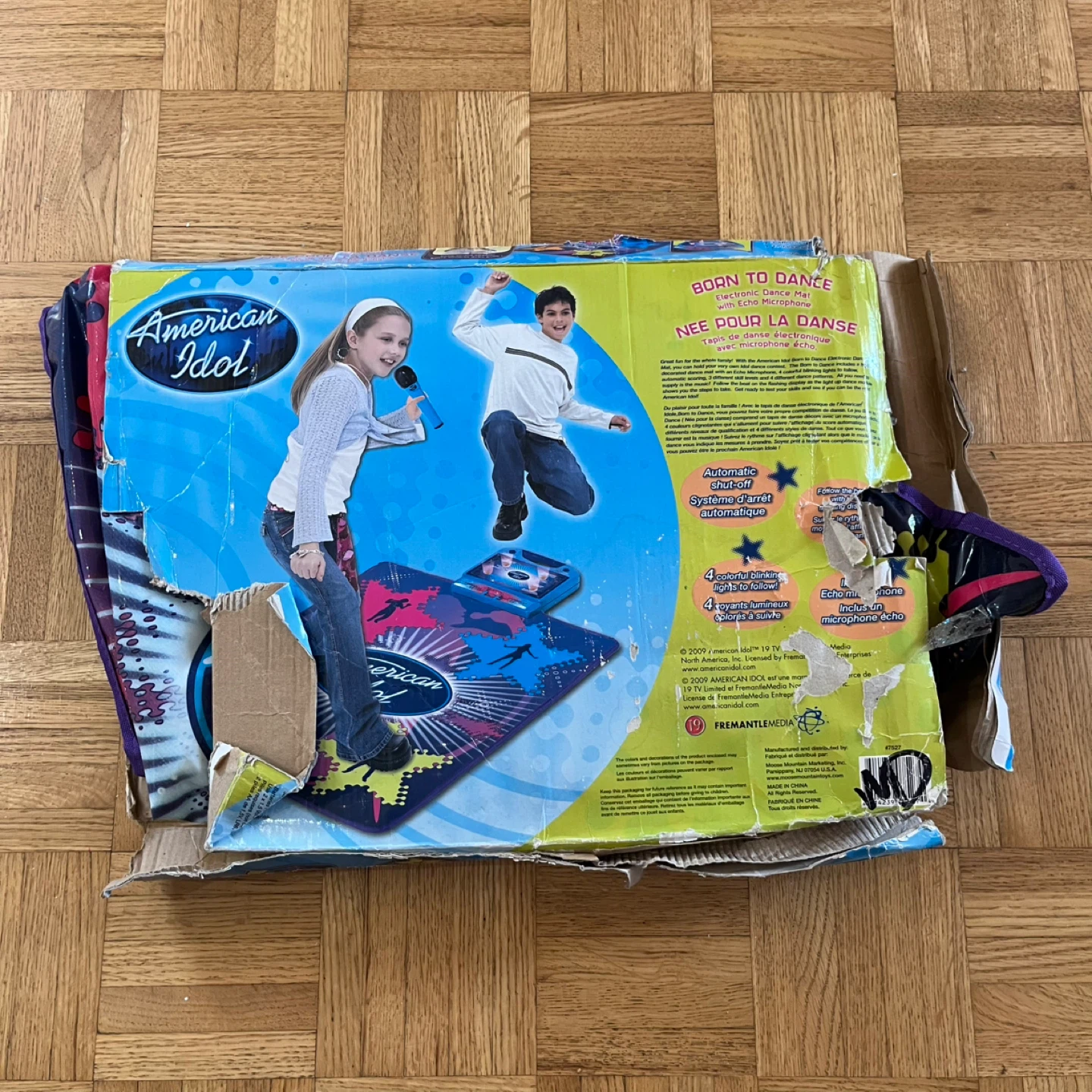 American Idol Electronic Dance Mat with Echo Microphone - photo 2