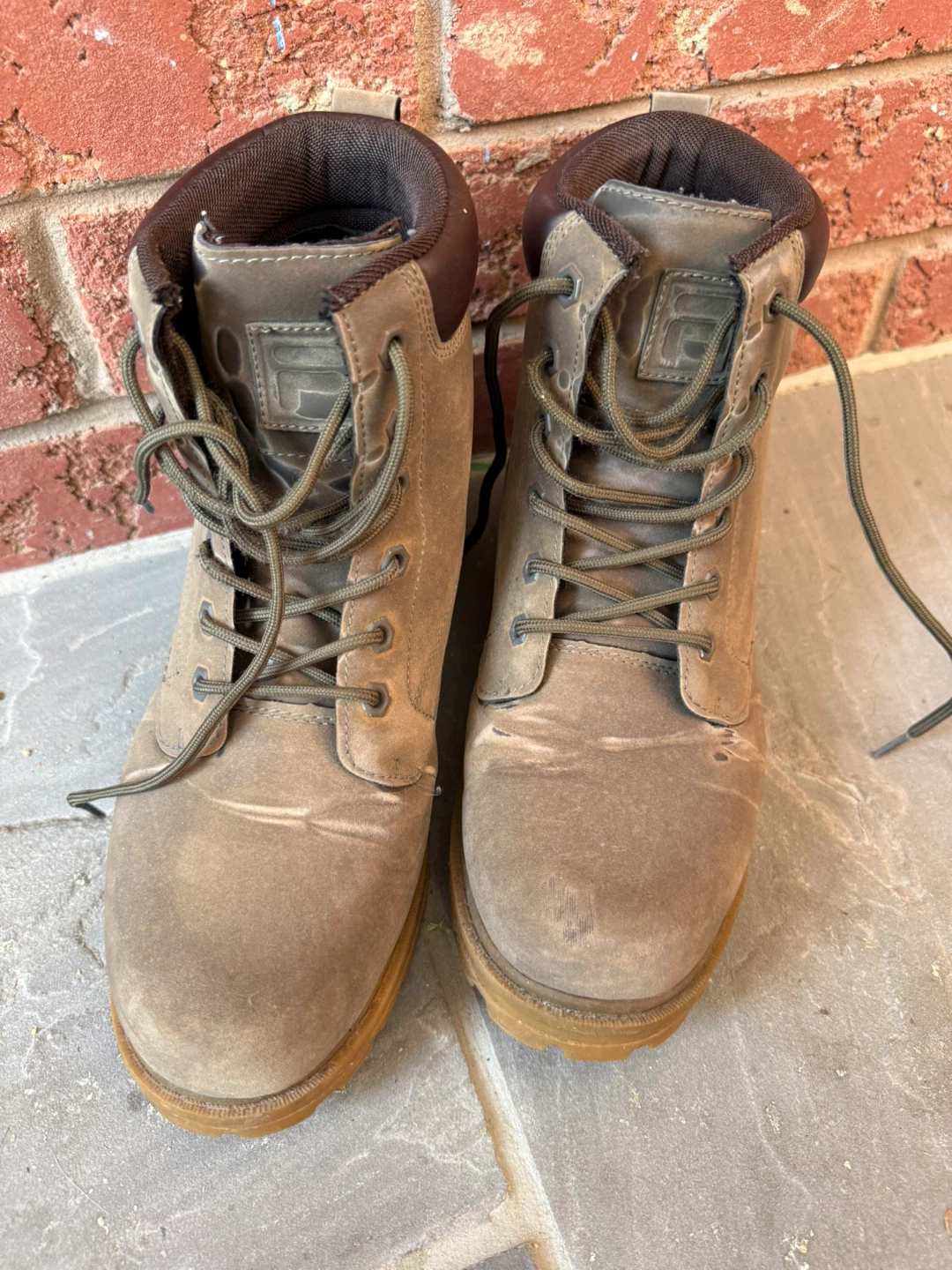FILA Men's Work Boots - Size 9