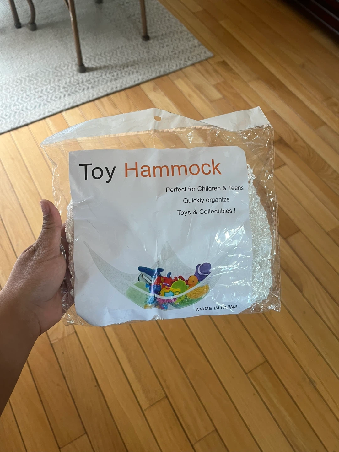 Toy Hammock Organizer for Stuffed Animals & Collectibles