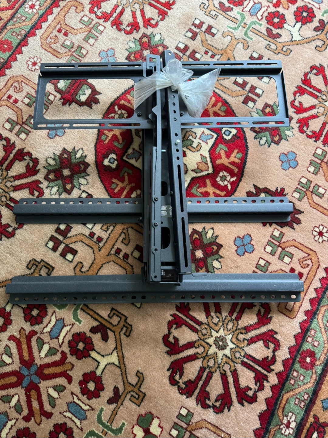 Grey Metal TV Wall Mount Bracket