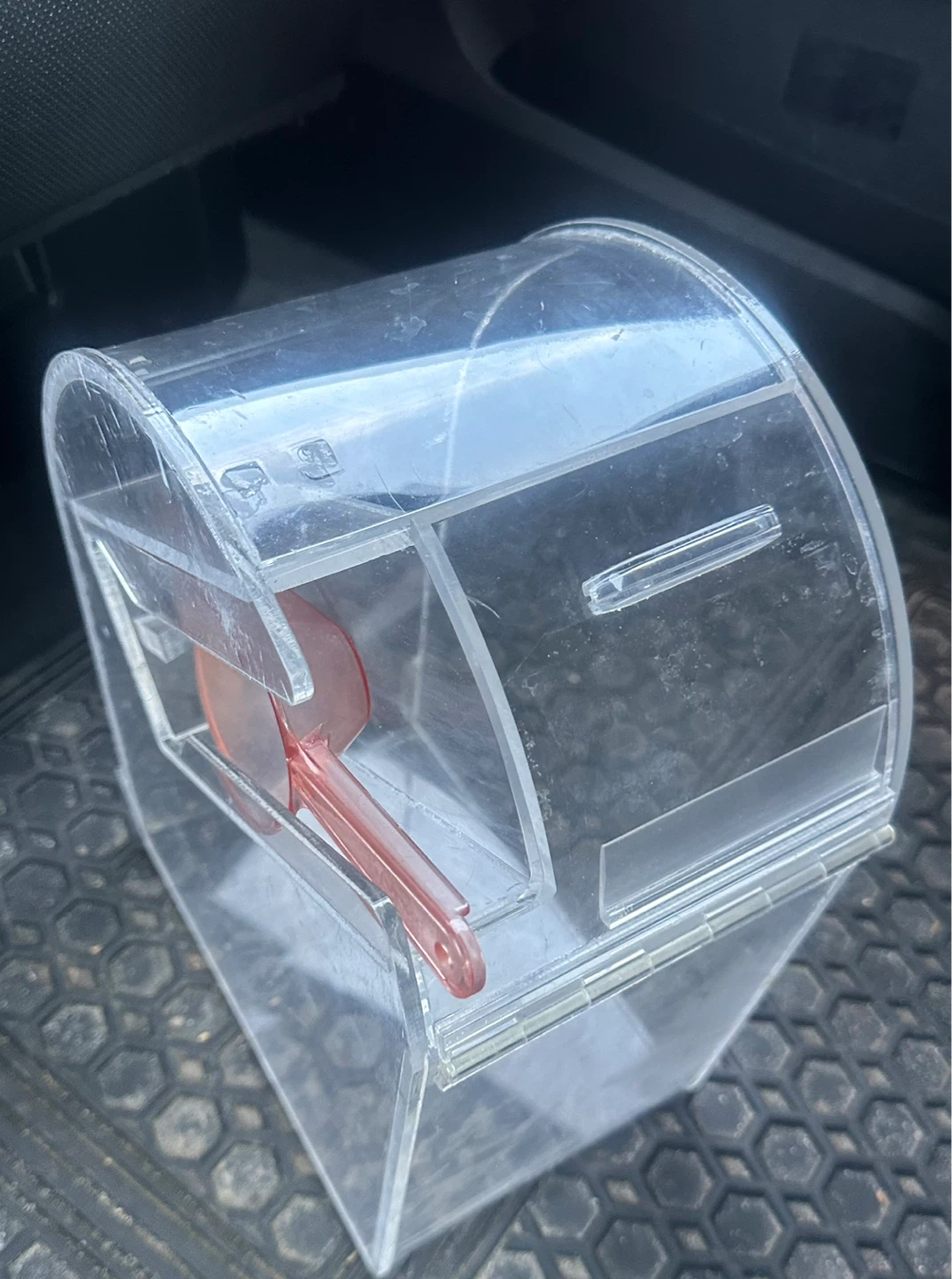 Clear Acrylic Dispenser with Scoop