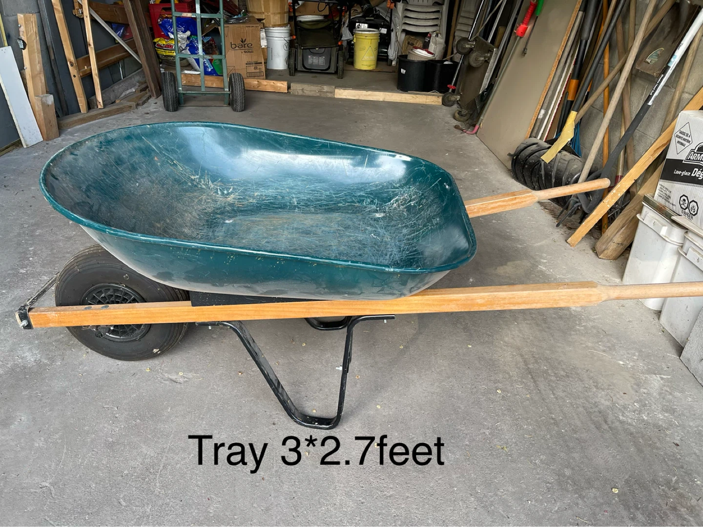 Green Wheelbarrow