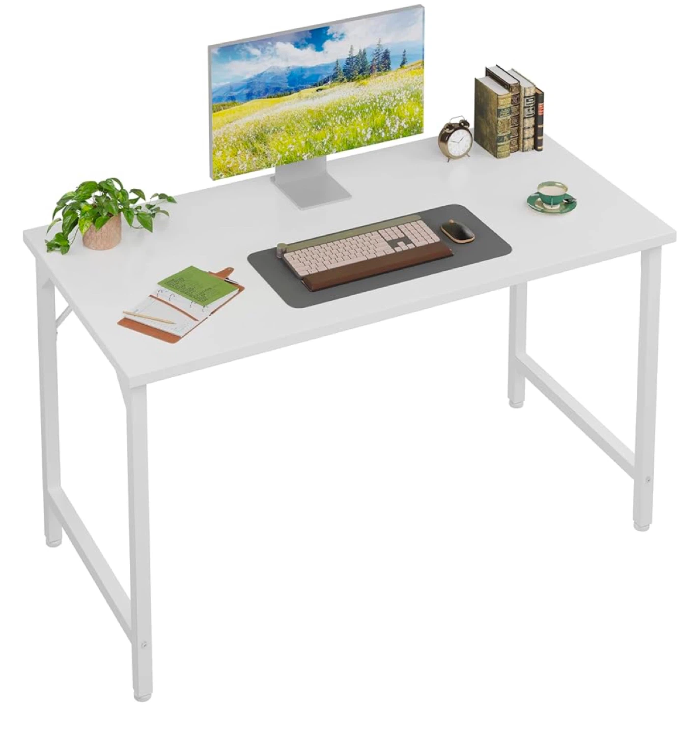 40 inches White Study Desk