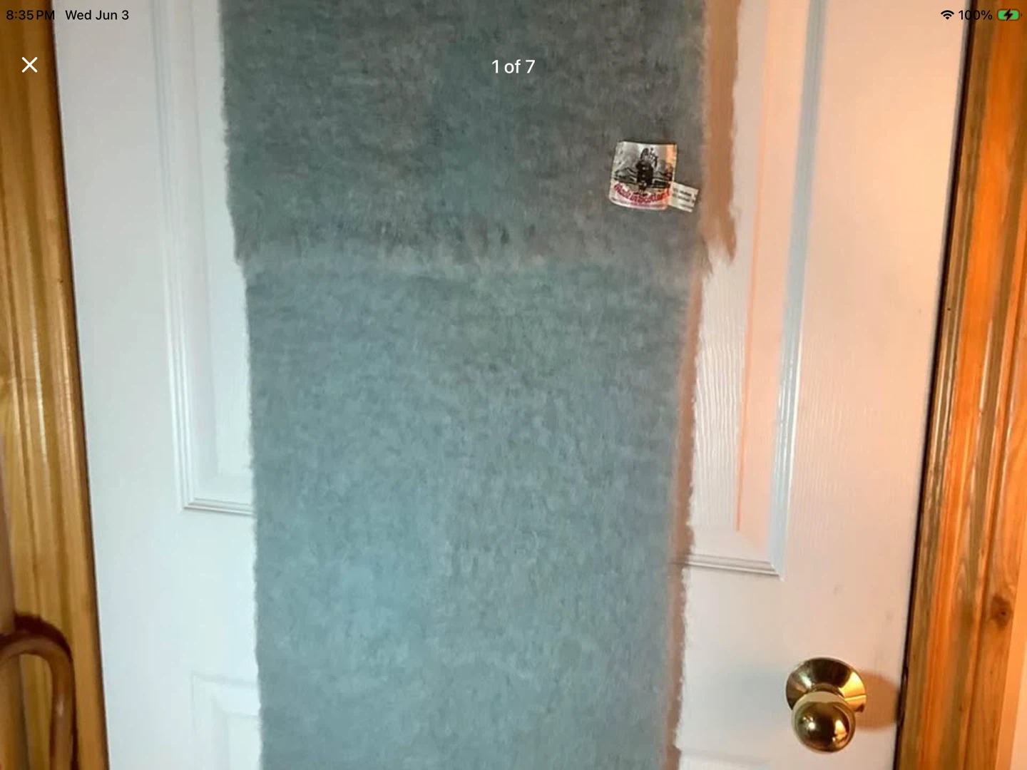 Vtg Made in Scotland Mohair & Wool Fringed Shawl/Wrap 🐞