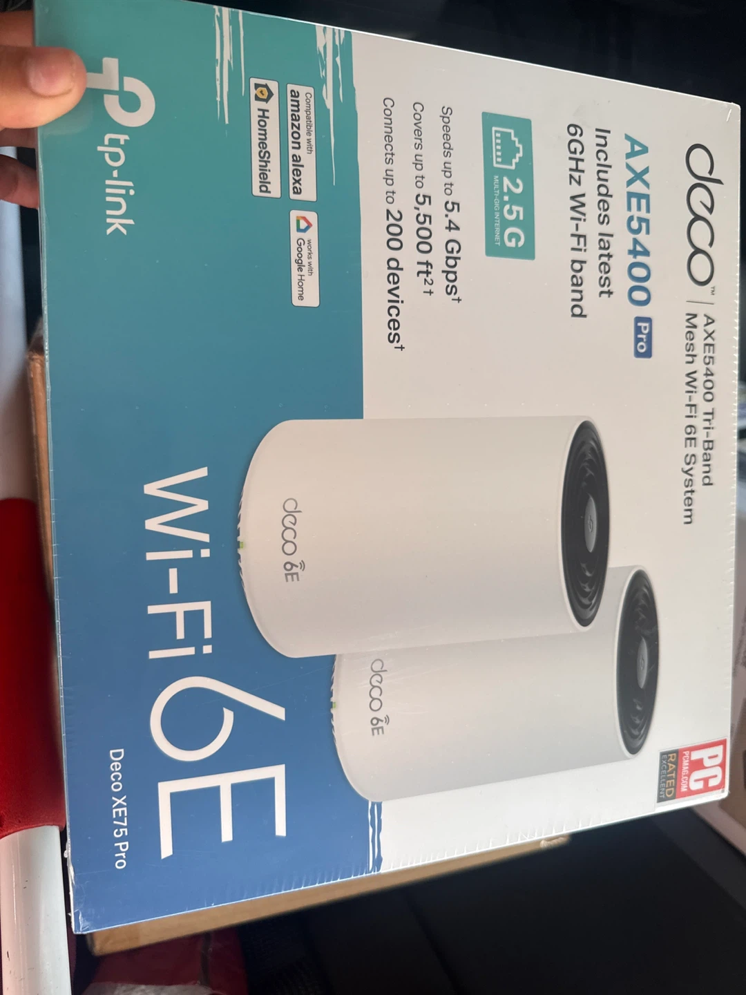 TP-Link Deco X75 Pro AX5400 WiFi 6E Mesh System (2-Pack)