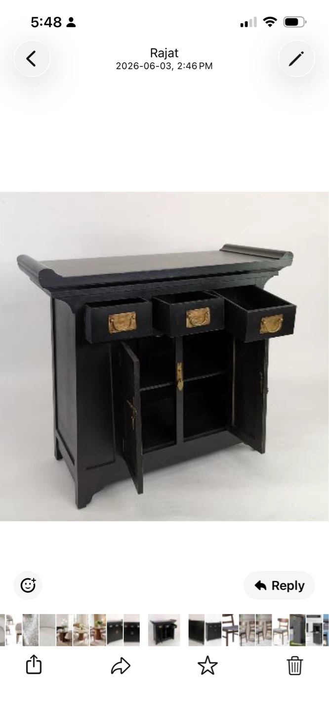 New Wayborn Black Accent Cabinet - photo 5