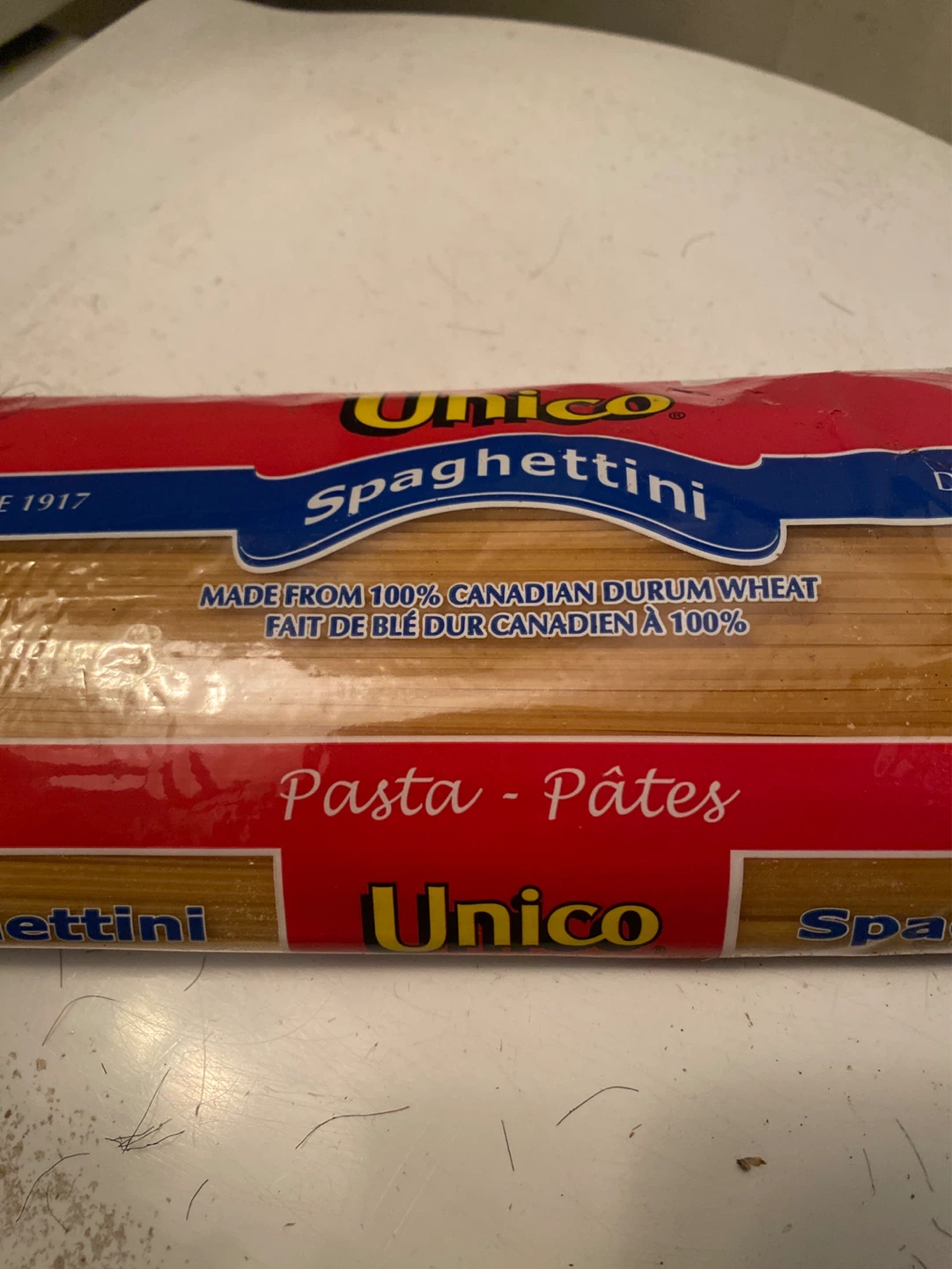 Unico Spaghettini Pasta