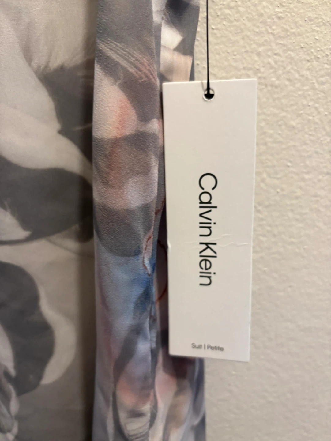 NEW-Calvin Klein Sleeveless Floral Print Blouse PS/PCH/PP - photo 2