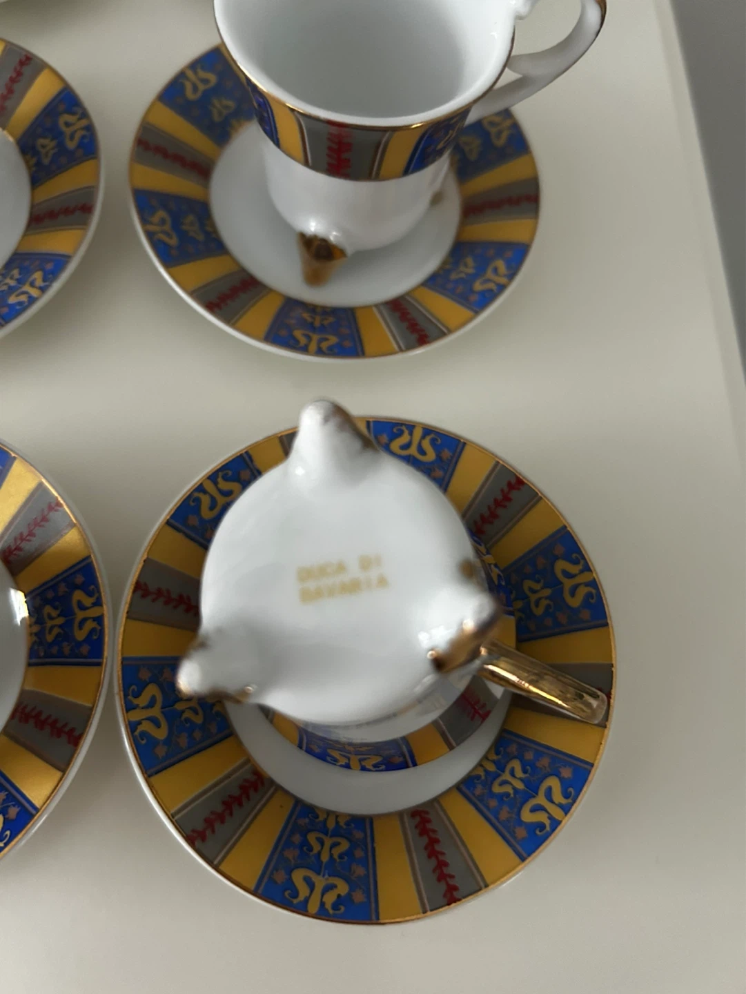 Duca di Bavaria Espresso Cup and Saucer Set (6 cups) - photo 3