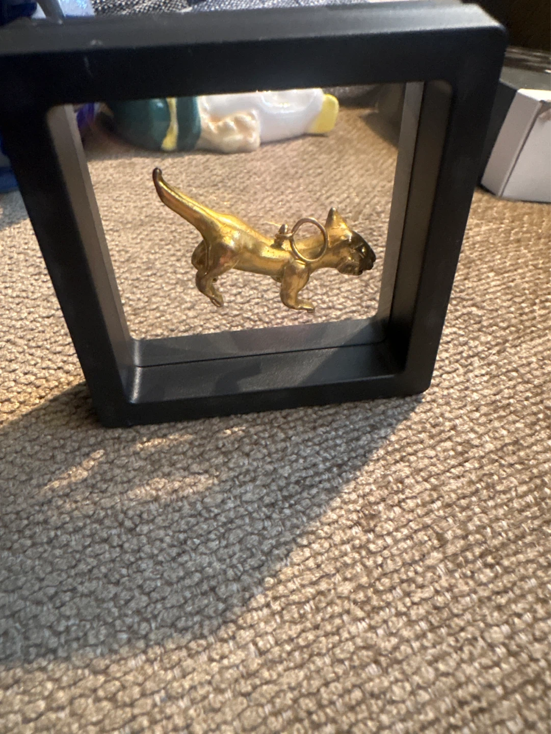 Gold-tone Animal Charm