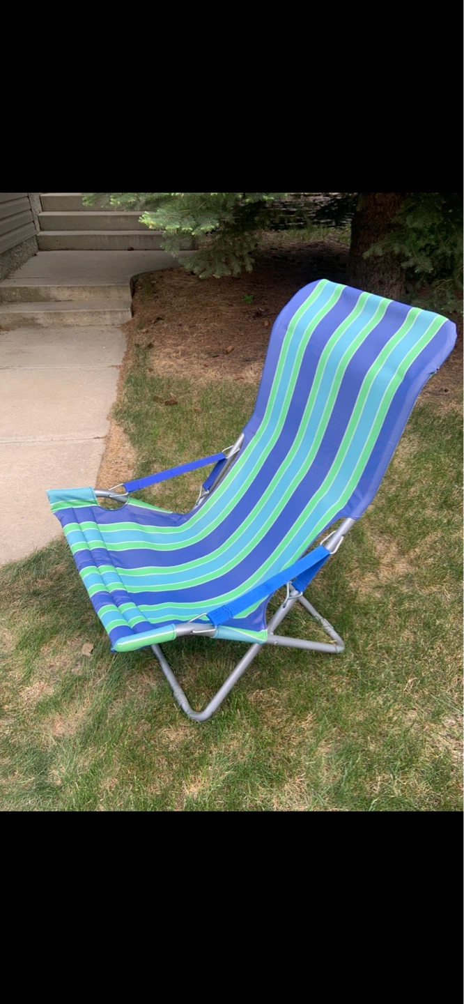 Striped Beach Chair - photo 2