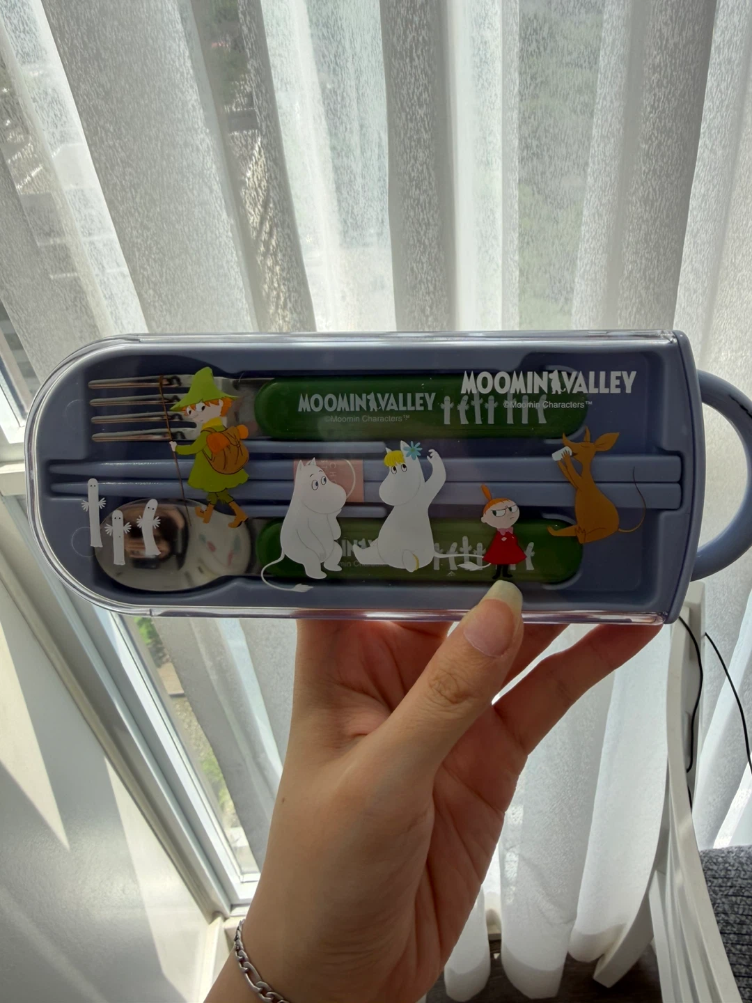 SUPER RARE brand new moomin cutlery set