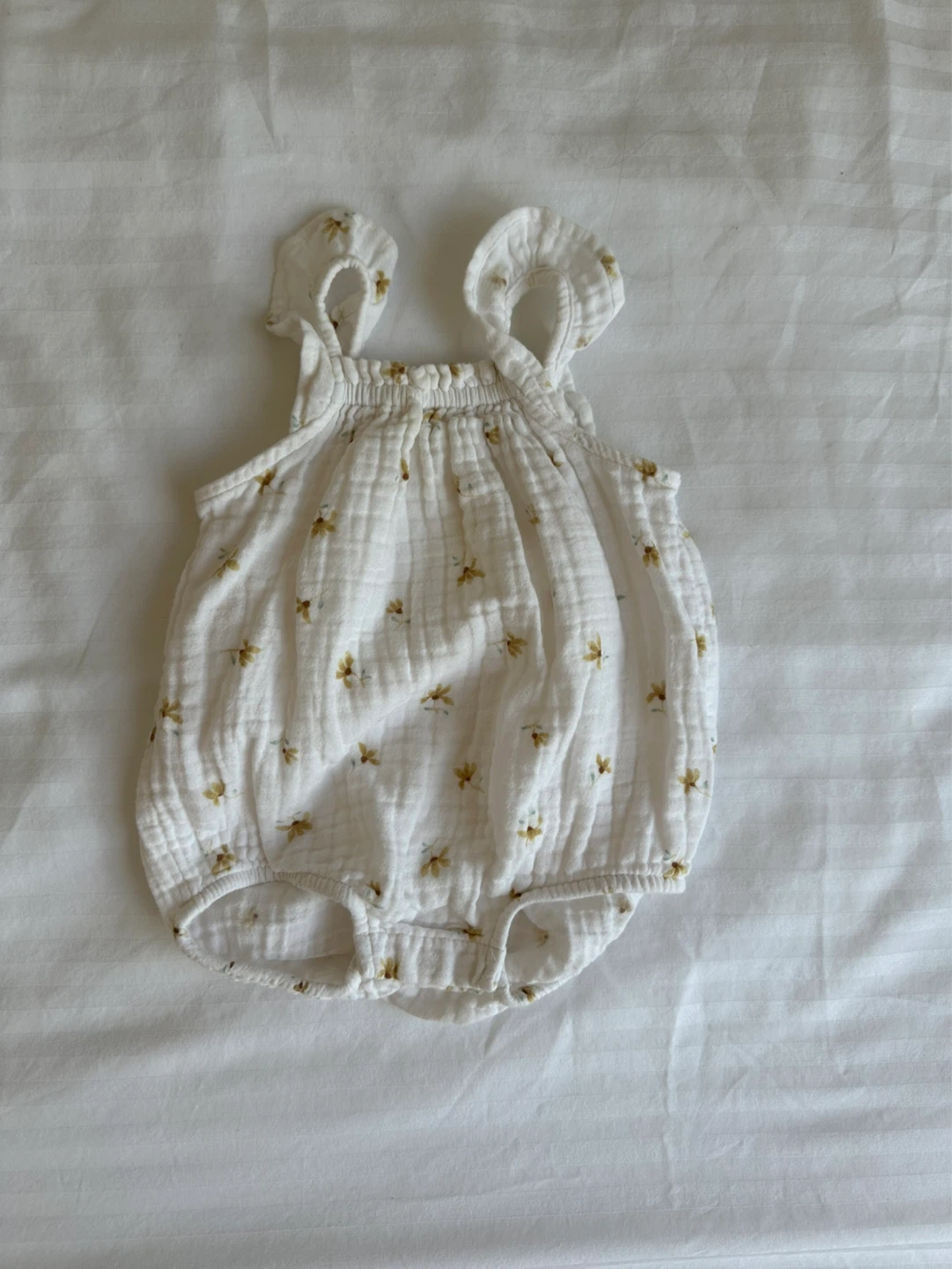 Muslin Baby Romper - 2 Months