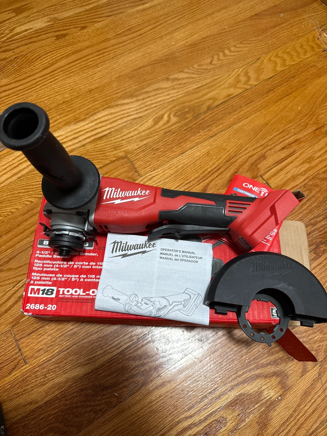 Milwaukee M18 Brushless Cordless Cut-Off Grinder 2686-20