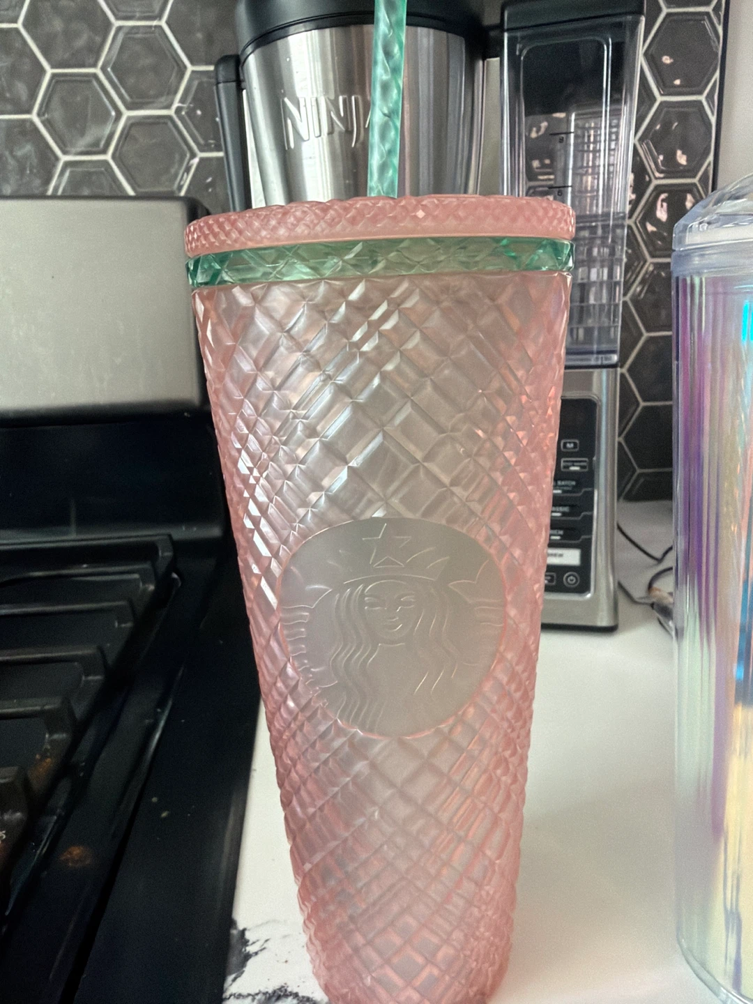 Starbucks Pink Tumbler & Owala Water Bottle - photo 2