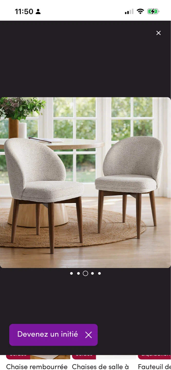 New Upholstered Dining Chair - photo 2