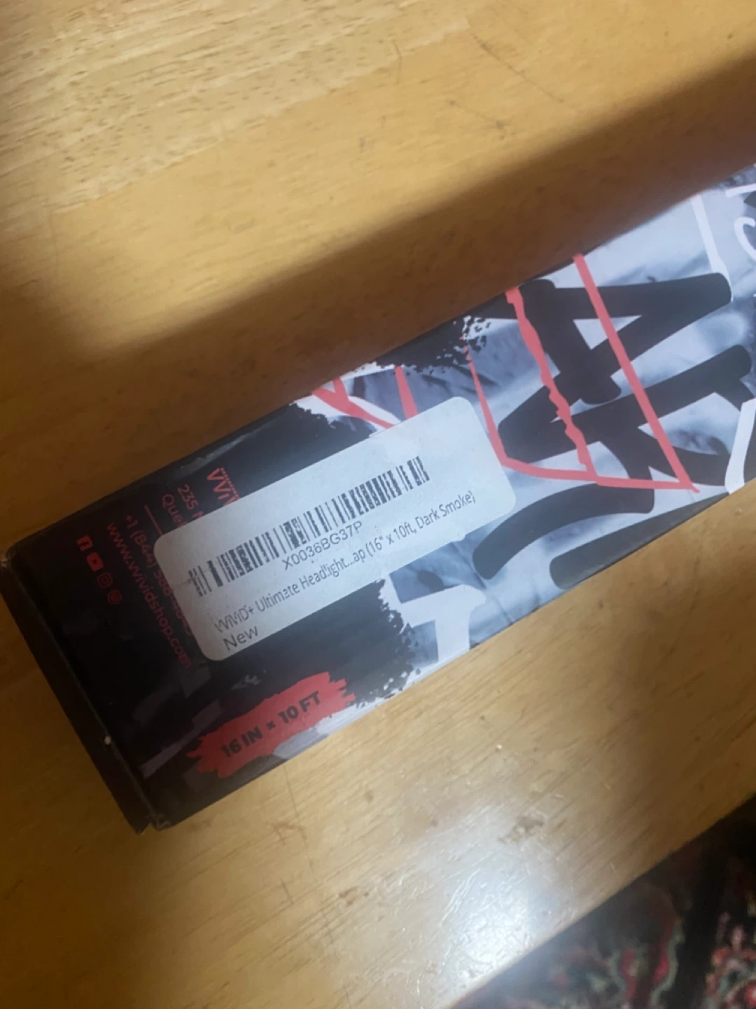 VViViD Ultimate Headlight Tint Film (Dark Smoke) - photo 2