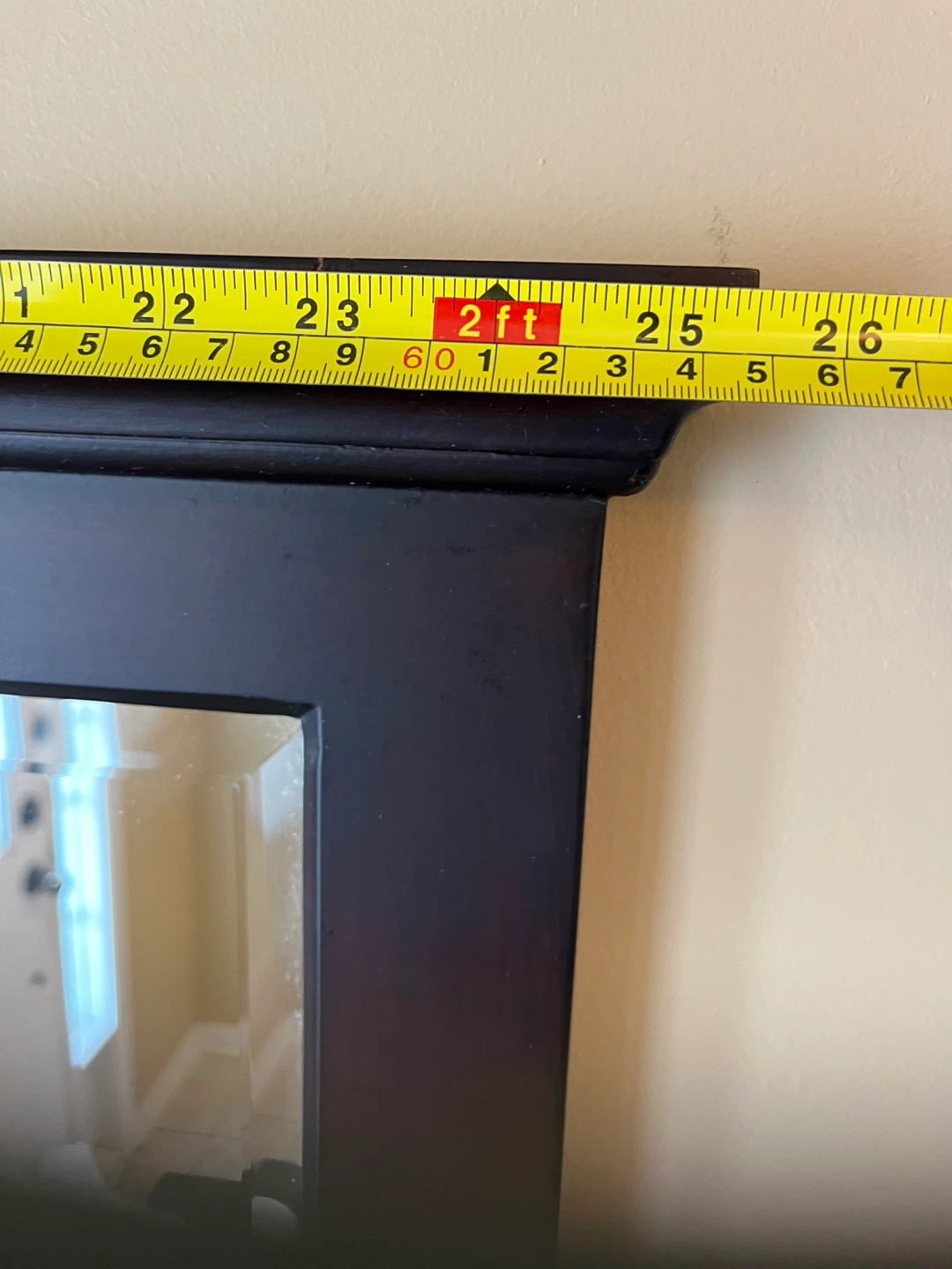 Coat Rack Mirror (wood) - photo 3