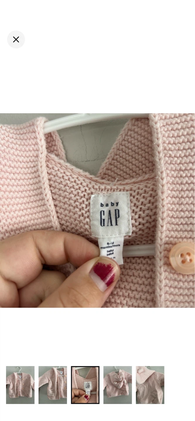 Baby Girl Gap Cardigan - photo 3