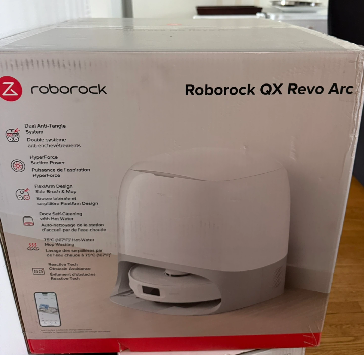 Roborock QX Revo Arc Robot Vacuum & Mop