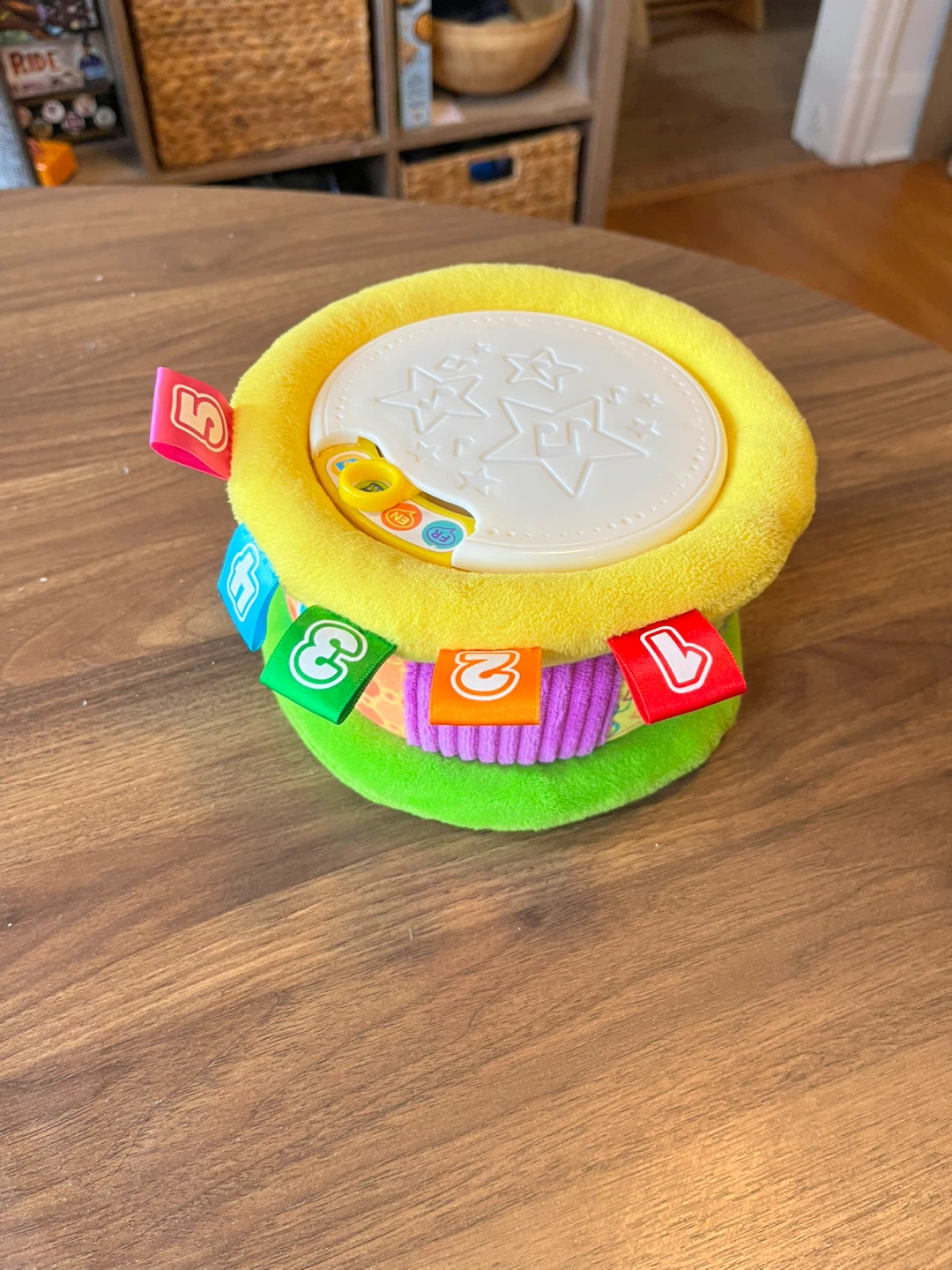 Vtech Magic lumi Baby Drum Toy (songs in French and English)