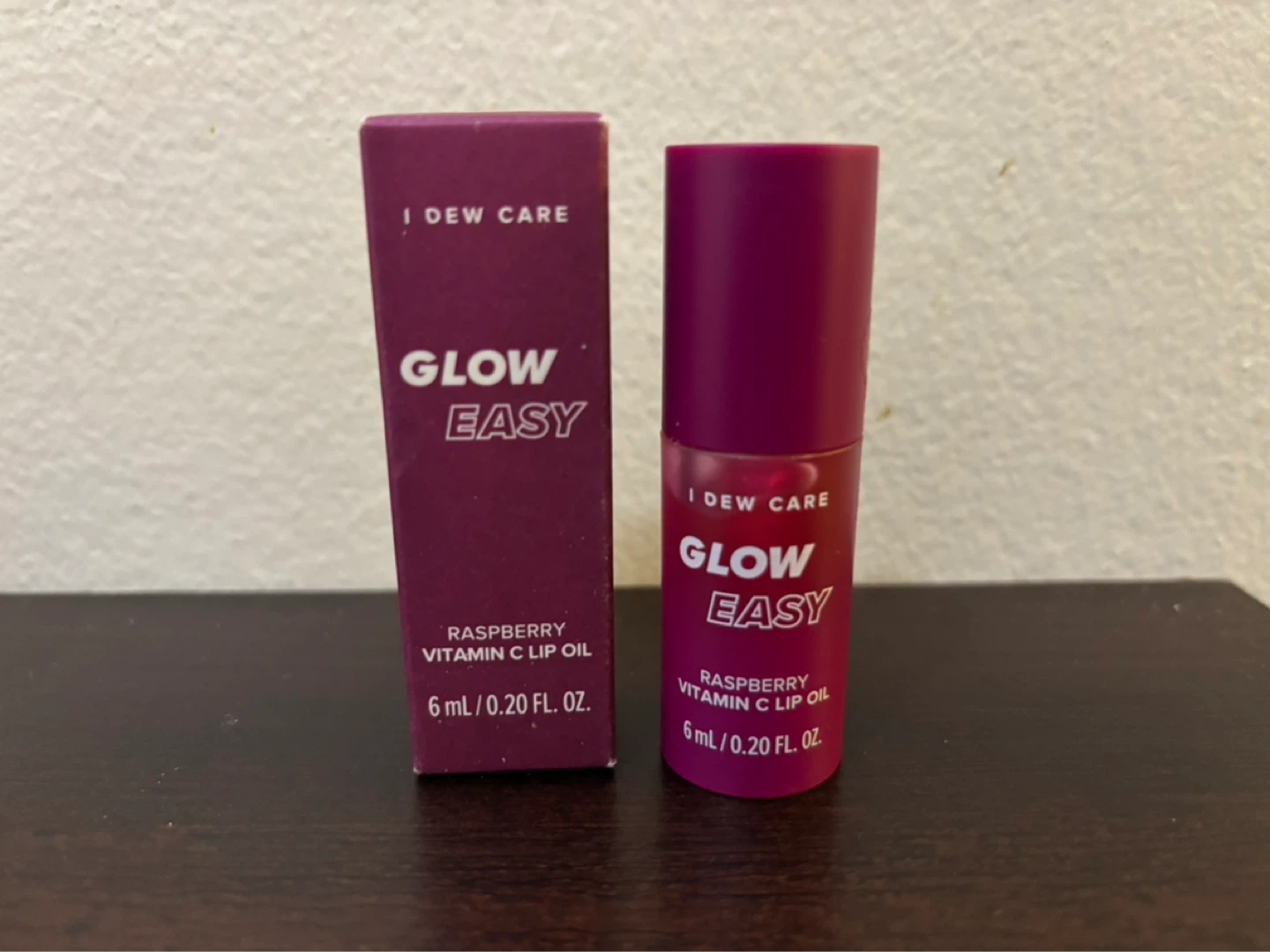 NEW-I Dew Care Glow Easy Raspberry Vitamin C Lip Oil 6mL