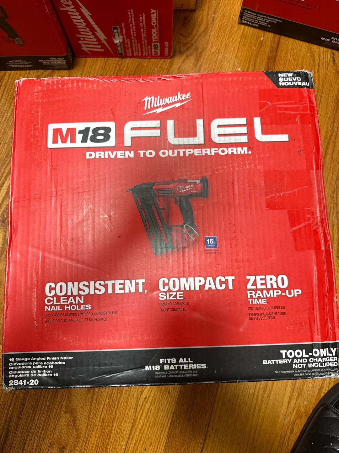 Milwaukee M18 FUEL 16 Gauge Finish Nailer