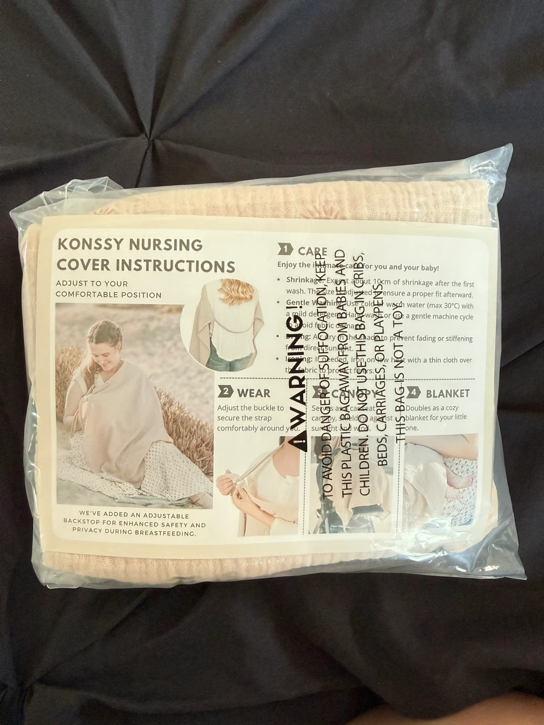 Dr. Brown's Breast Pads, Lansinoh Nipple Cream, & Nursing Cover - photo 2
