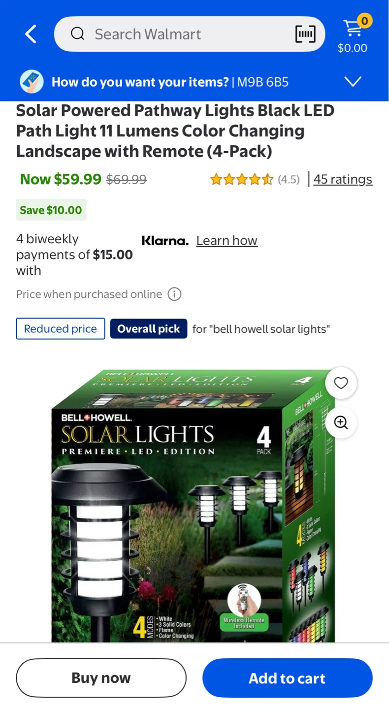 Bell+Howell Solar Powered Pathway Lights (4-Pack) - photo 5