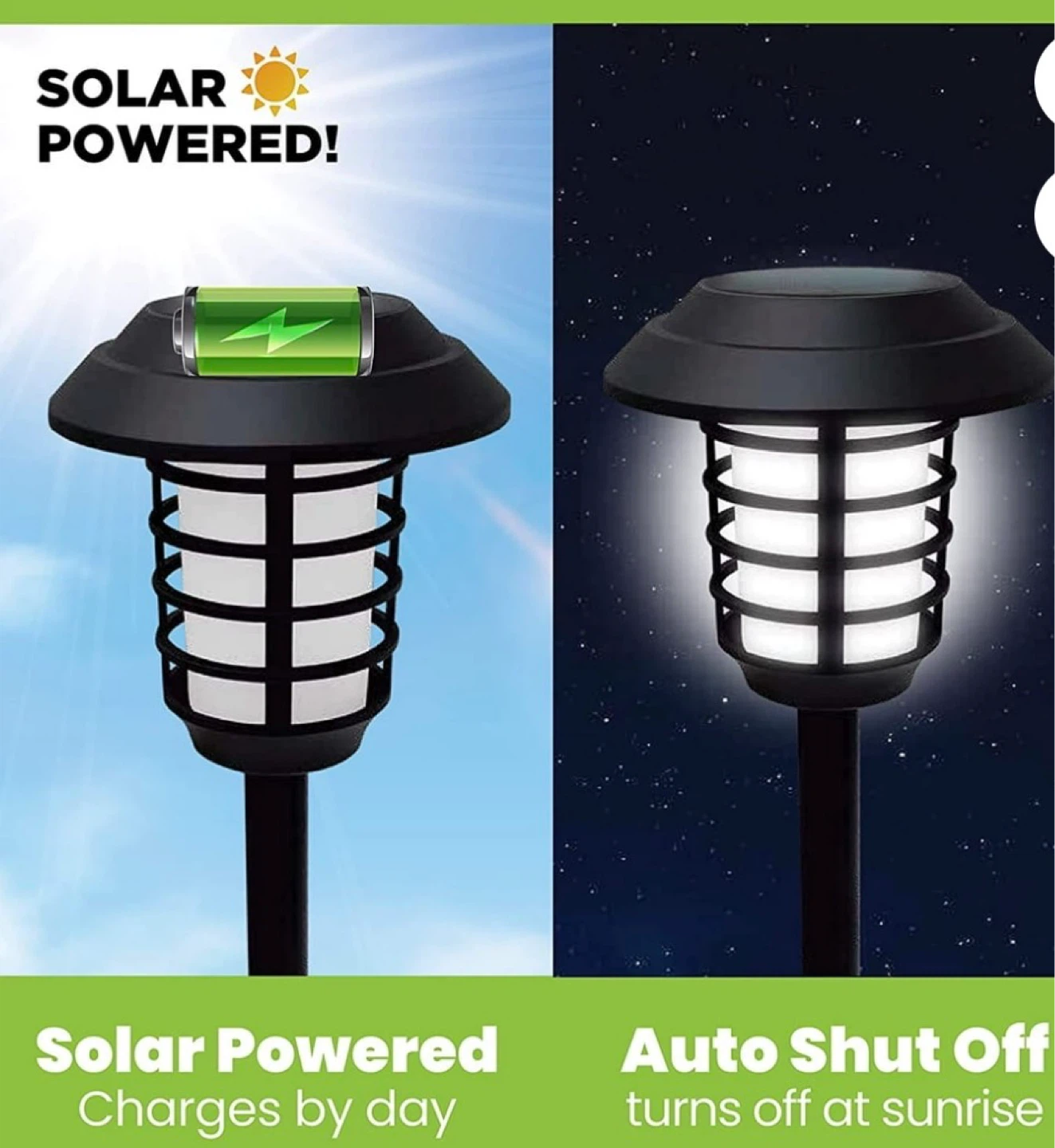 Bell+Howell Solar Powered Pathway Lights (4-Pack) - photo 3