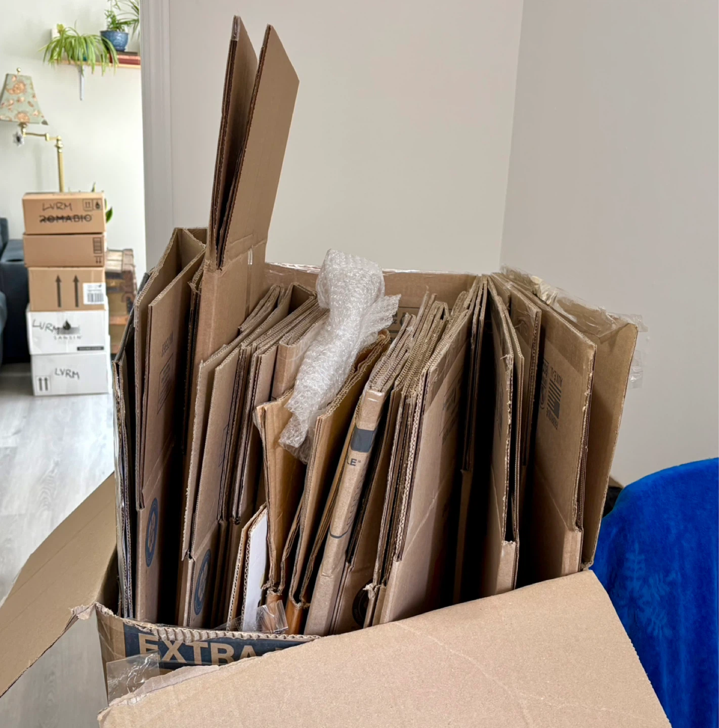 Boxes and Packing Paper