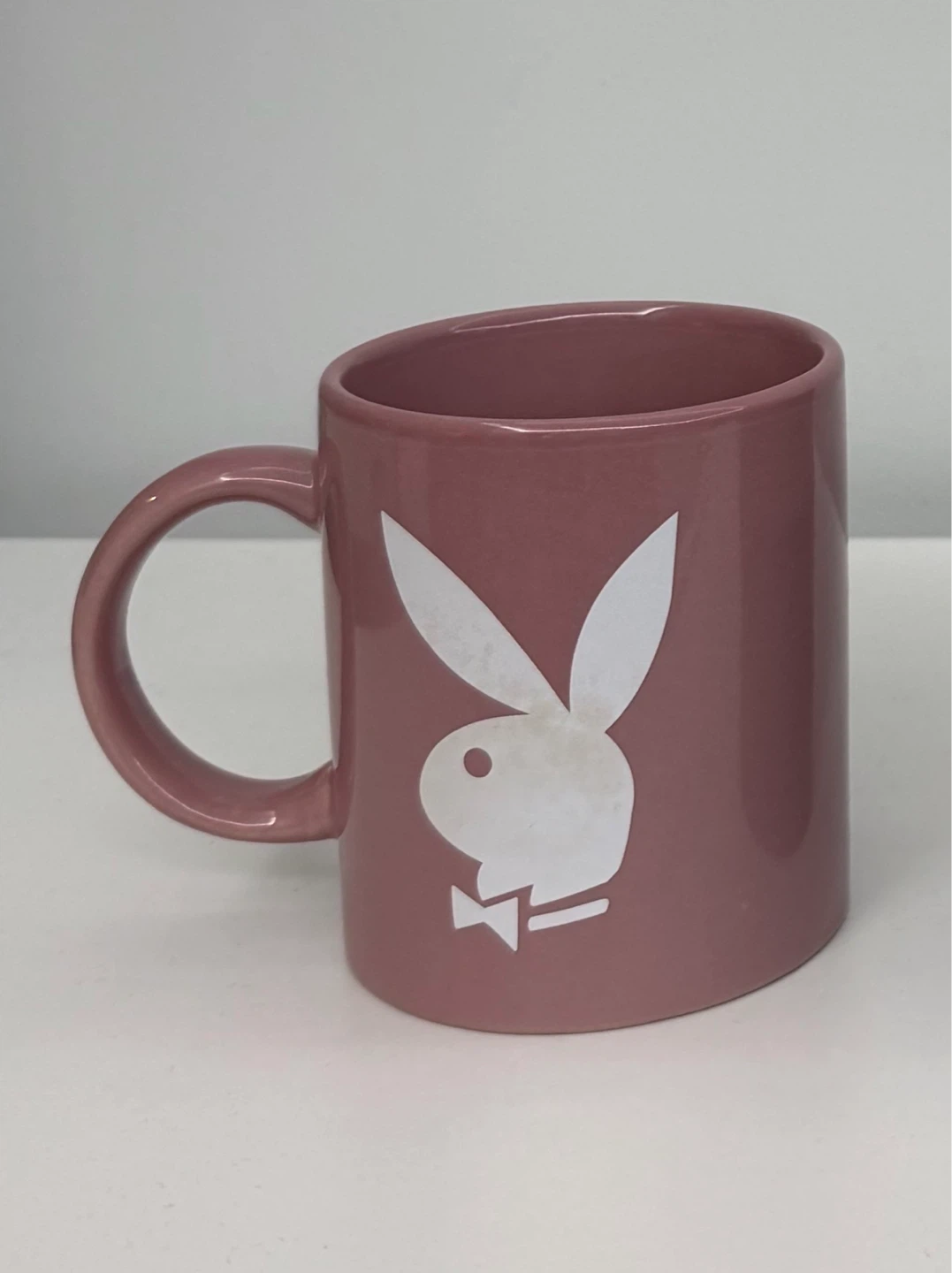 Playboy Bunny Logo Ceramic Coffee Mugs – Set of 3 (Pink & Black) - photo 3