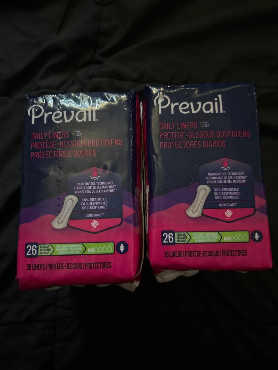 Prevail Daily Liners (4 packs)