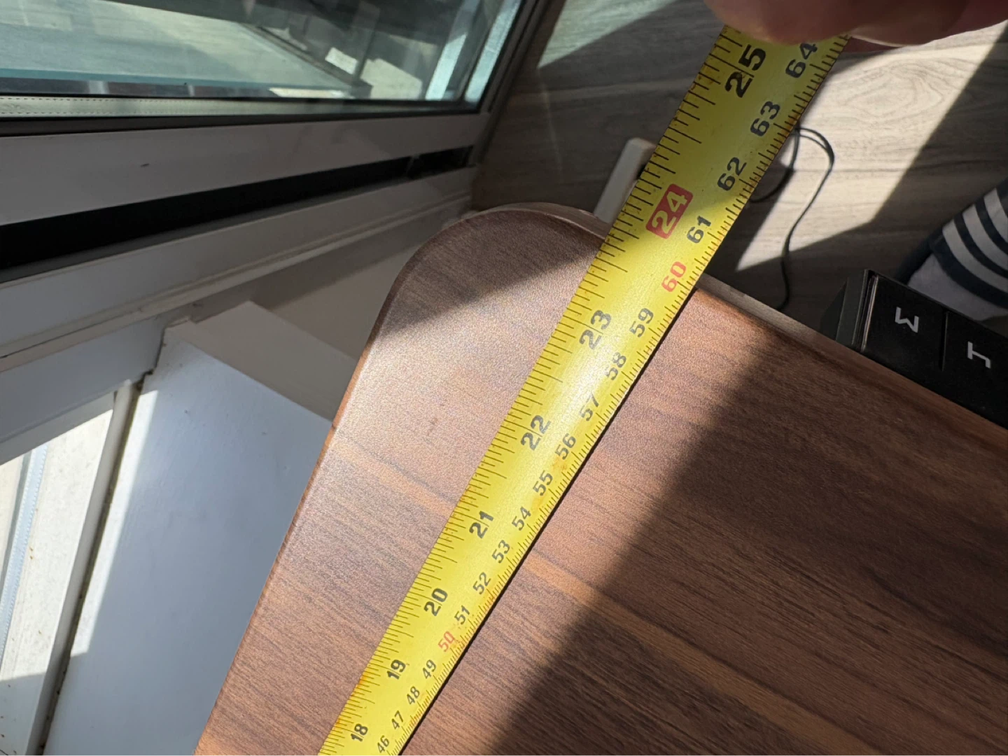RISE UP Desk with 2 Drawers - 47" Walnut - photo 3