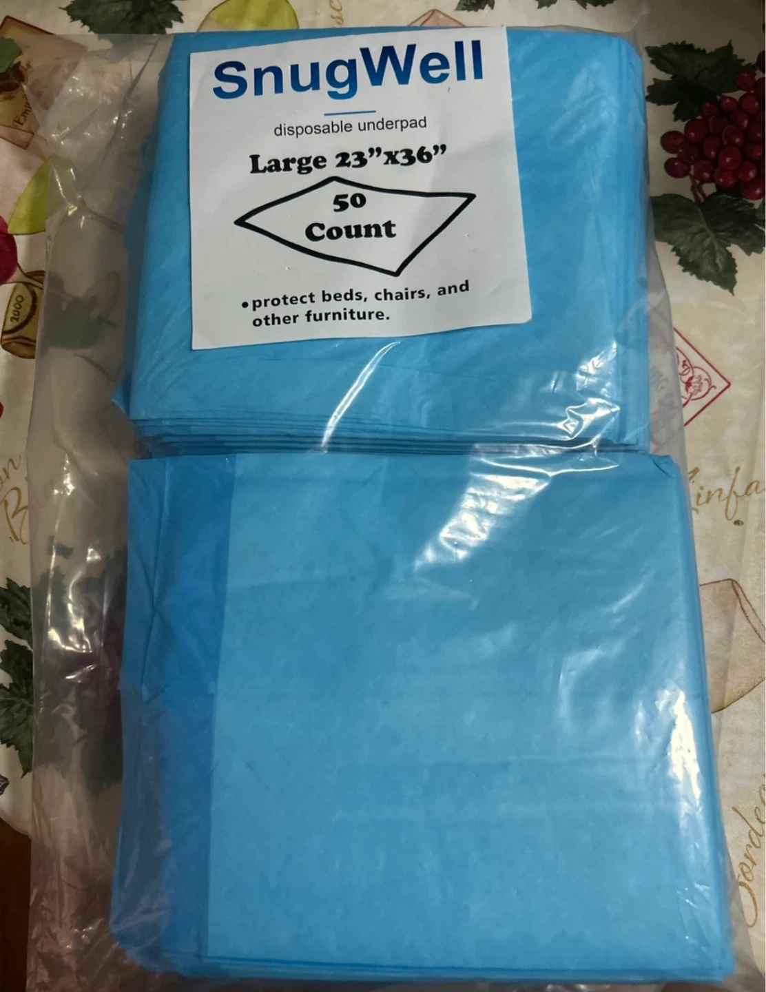 Large Disposable Pads - 50 Count