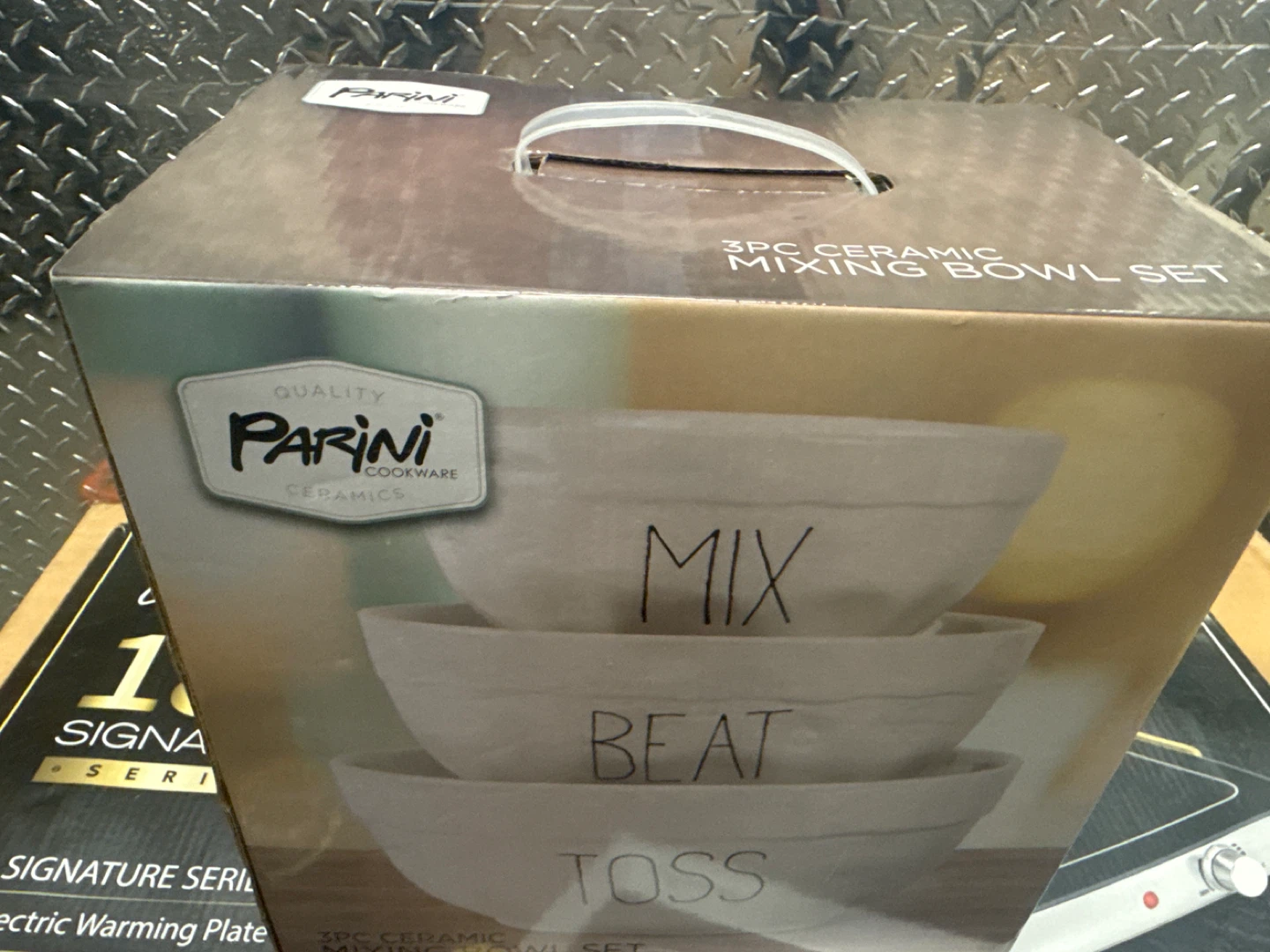 Parini 3pc Ceramic Mixing Bowl Set - photo 2