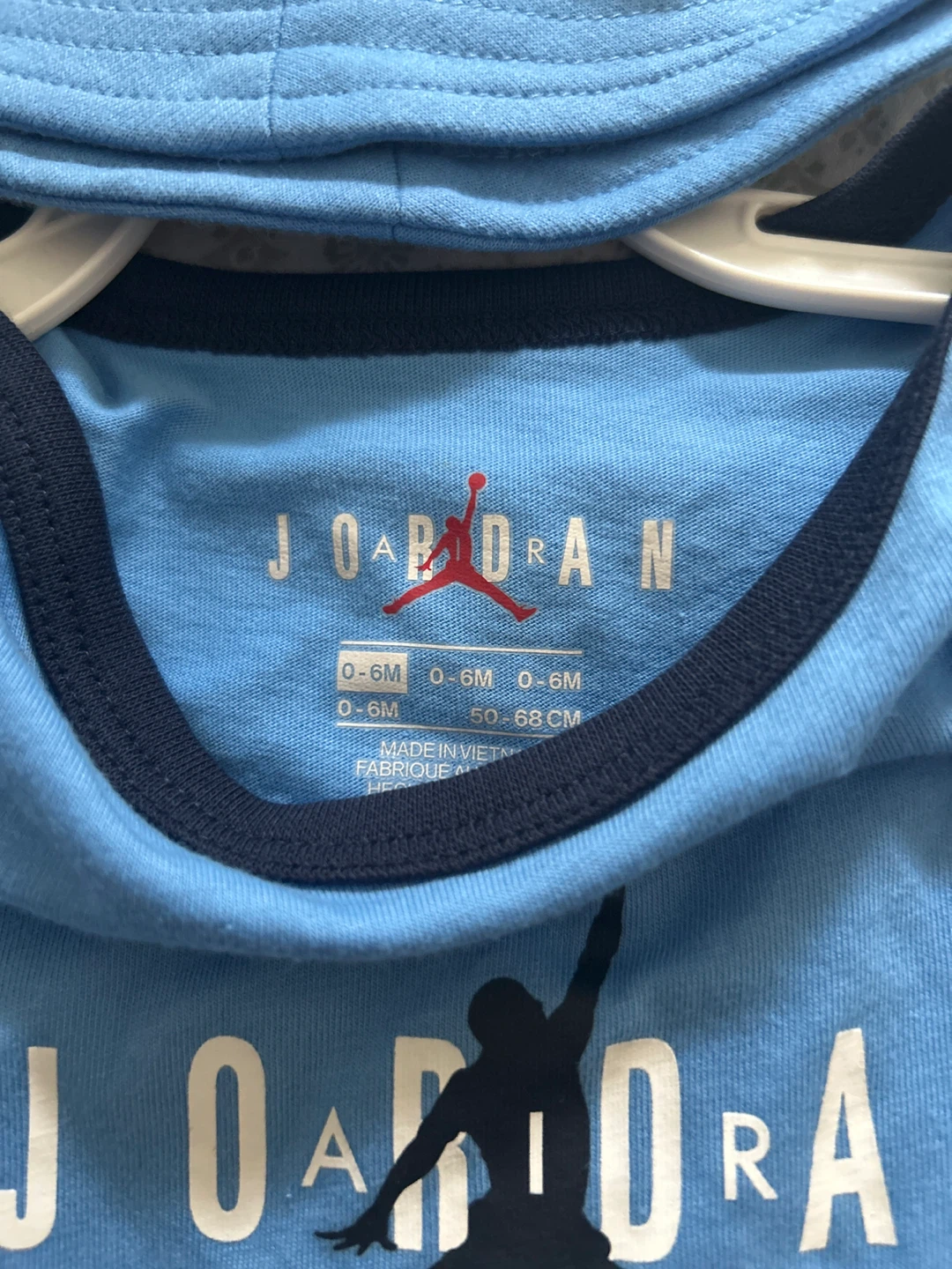 Jordan 2-Piece Set 0-6M Baby Blue - photo 4