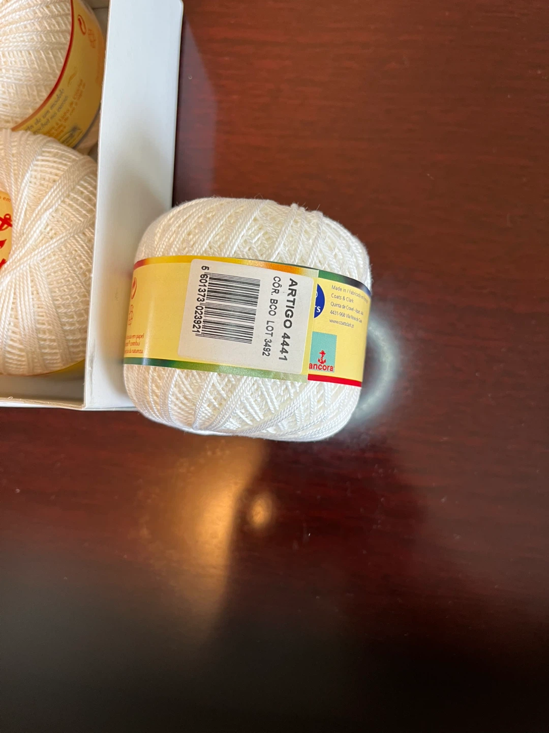 Ancora Crochet and Knitting Cotton - White - photo 5