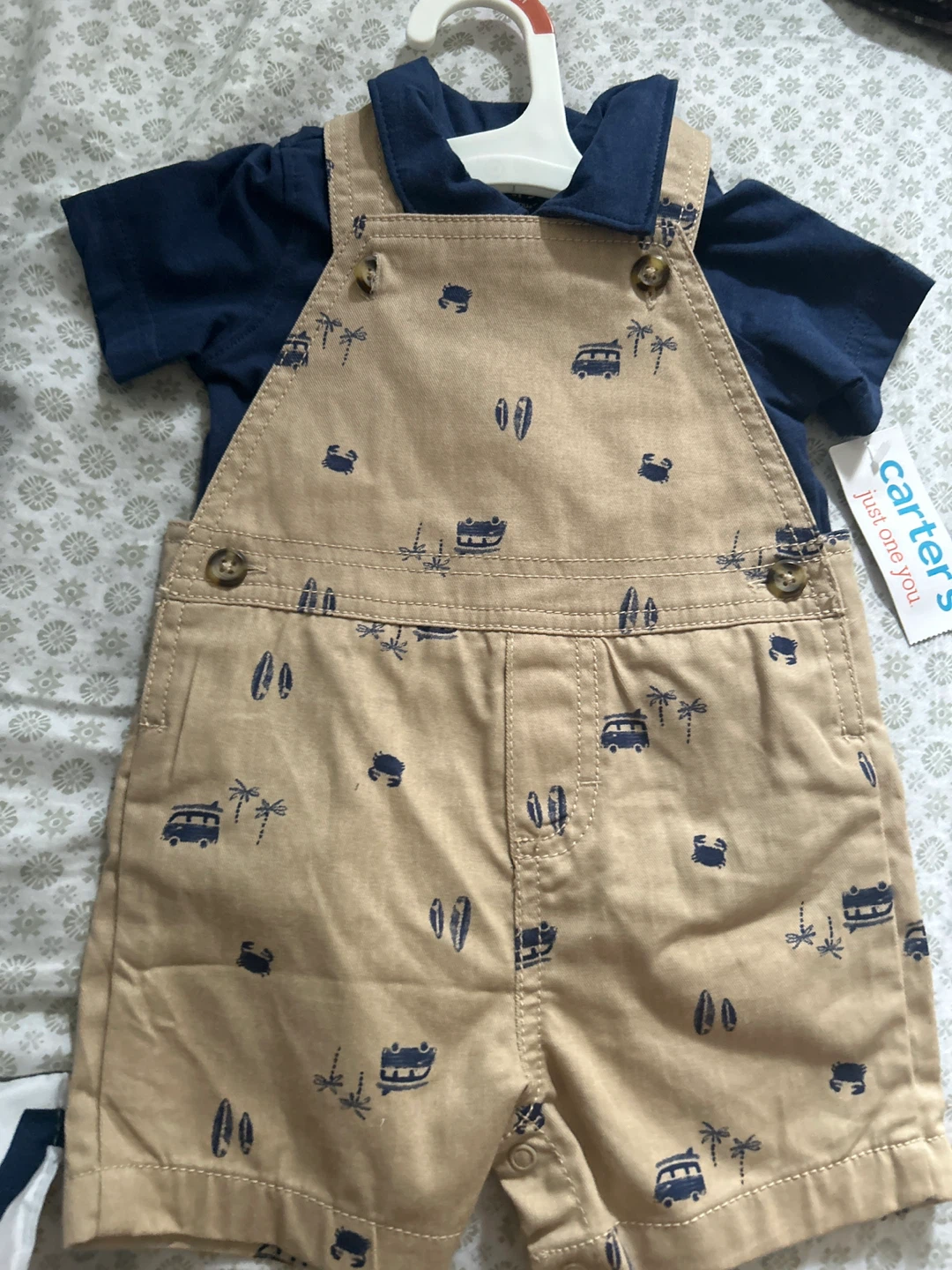 Carter's Baby Boys' 2-Piece Outfit - 9 Months - photo 2