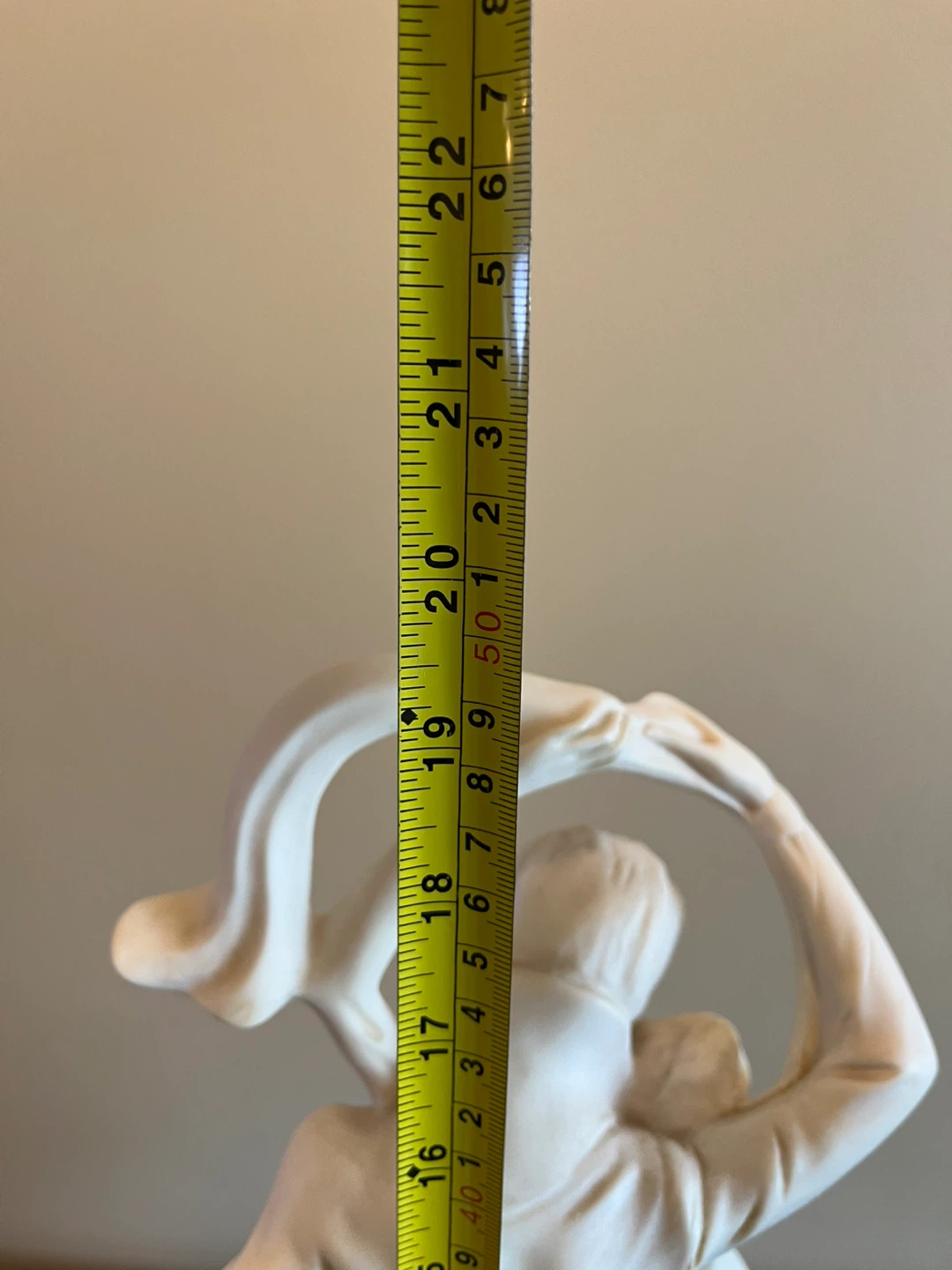 White Dancing Couple Figurine - photo 4